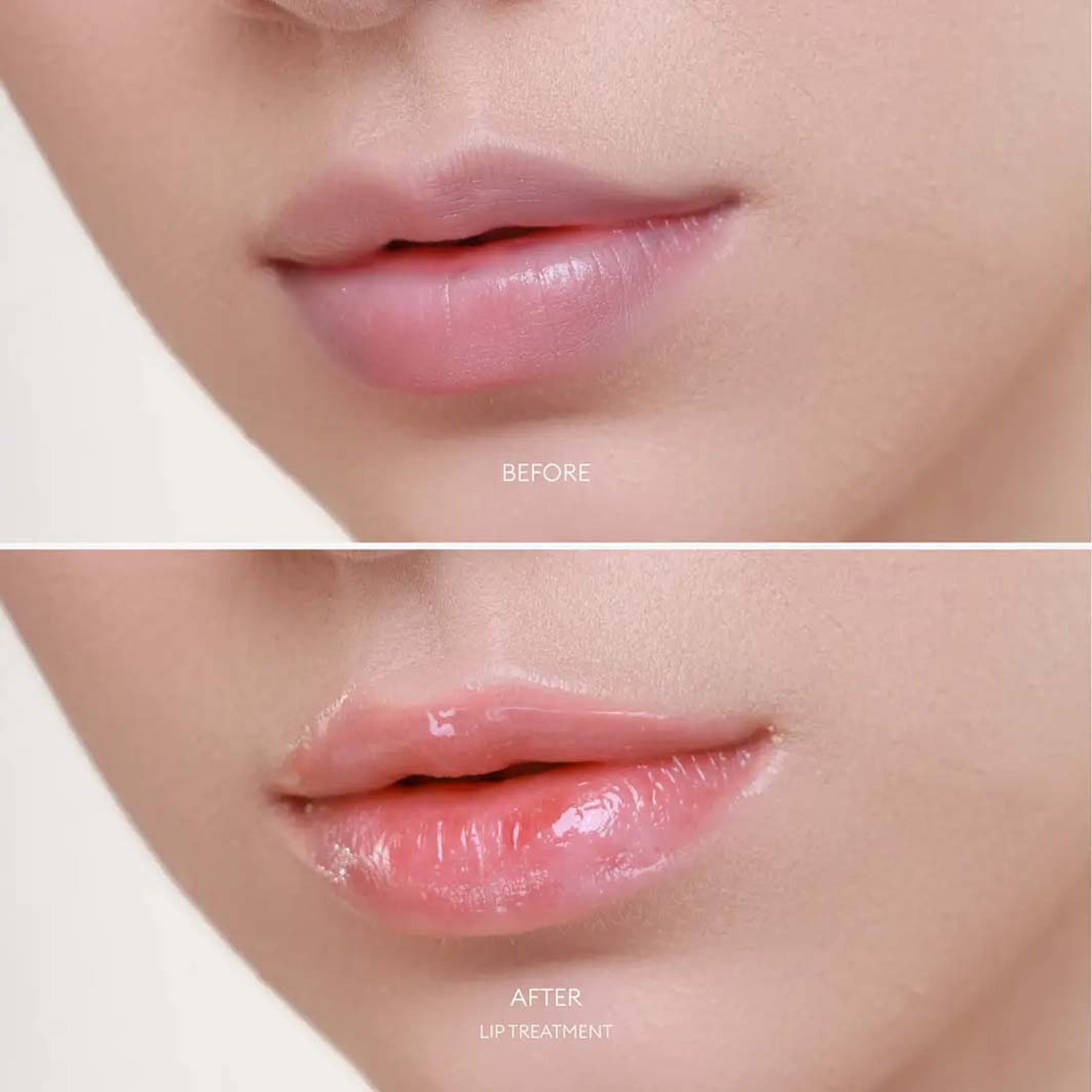 Lip Treatment Hydrating Lip Balm, från Rose Inc, i färgen Melon Pink. Klicka för att öppna bilden i stort format