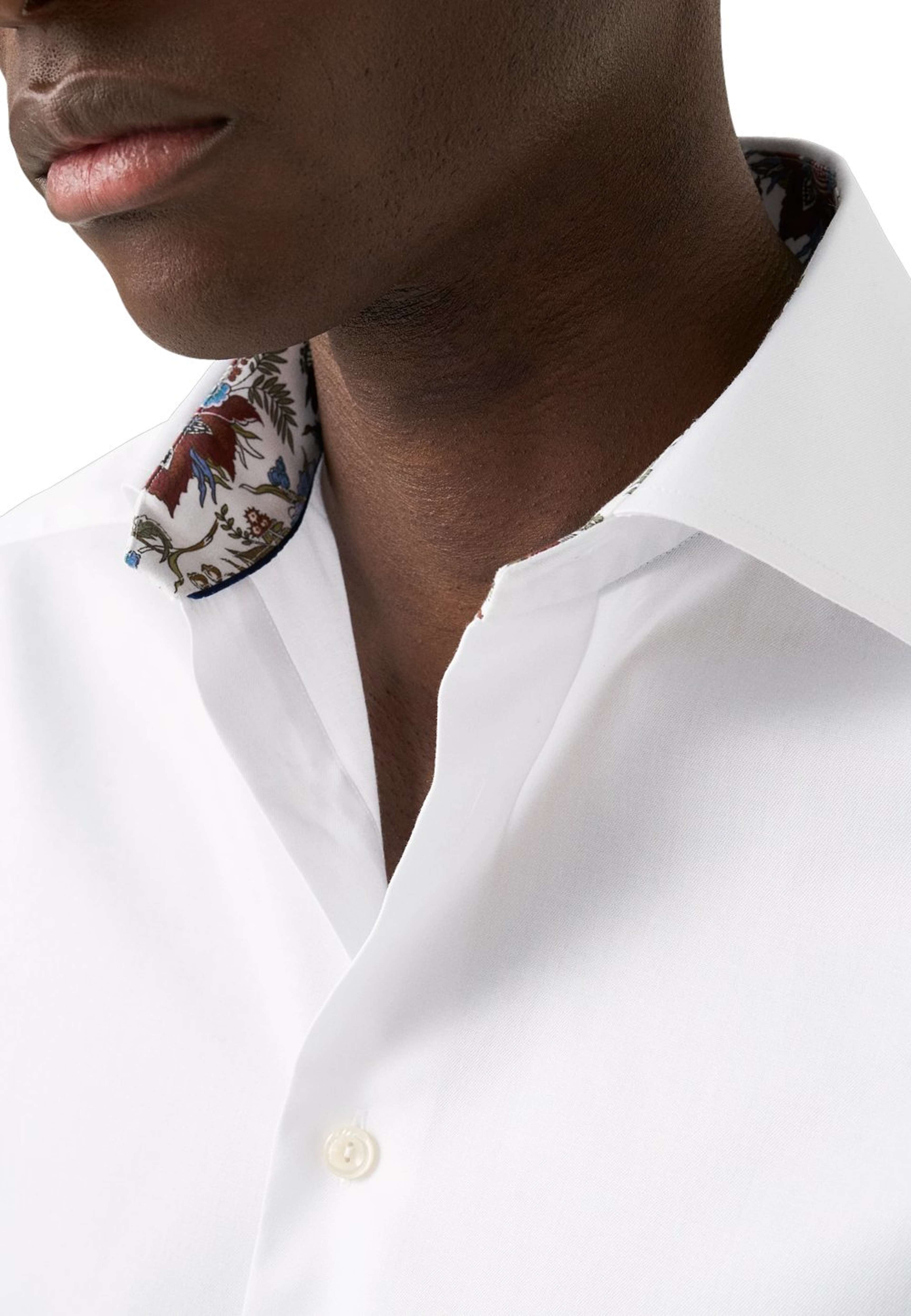 Signature Twill-skjorta Contemporary Fit