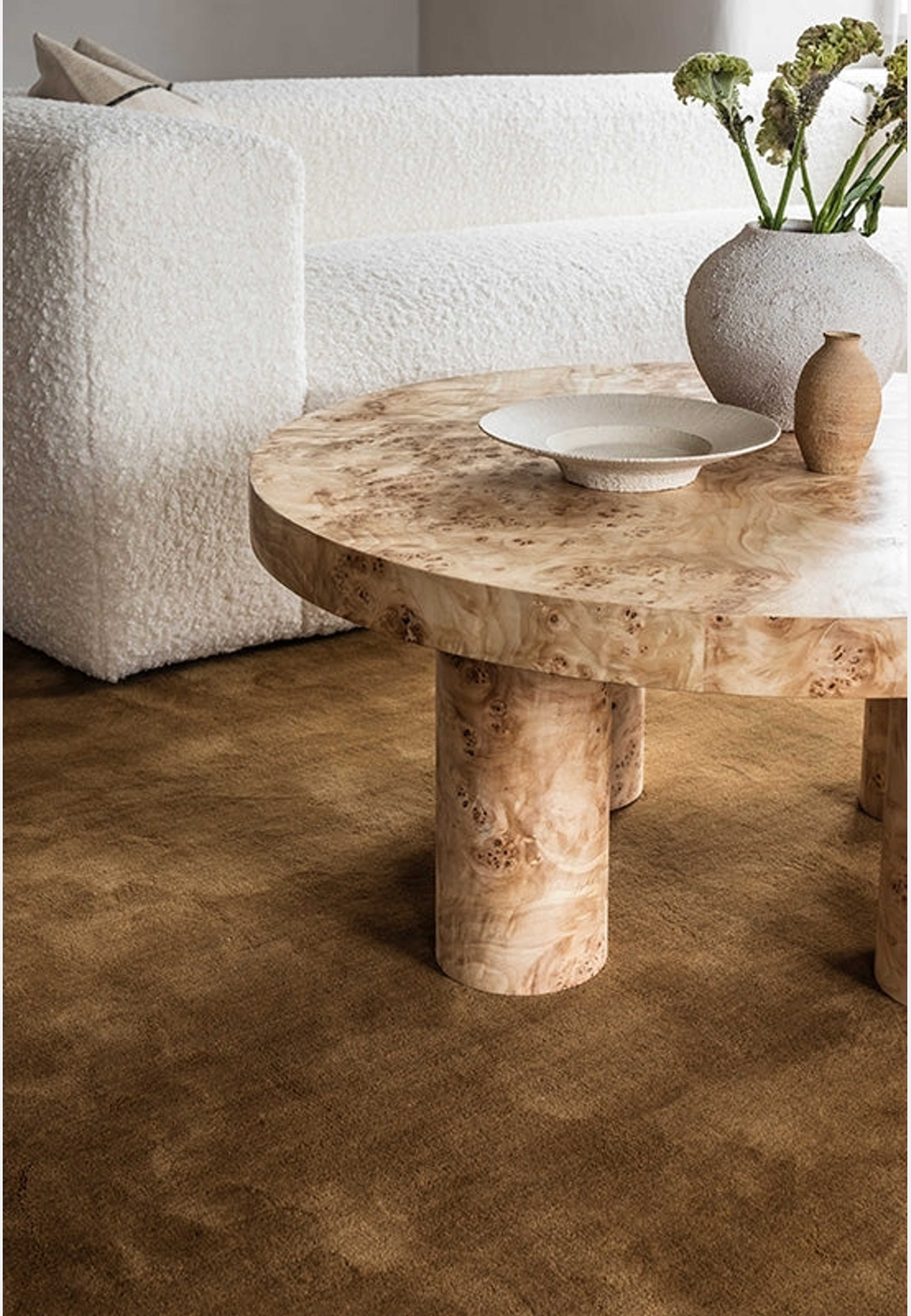 Classic Solid Ullmatta Ochre, från Layered, i färgen ochre. Klicka för att öppna bilden i stort format