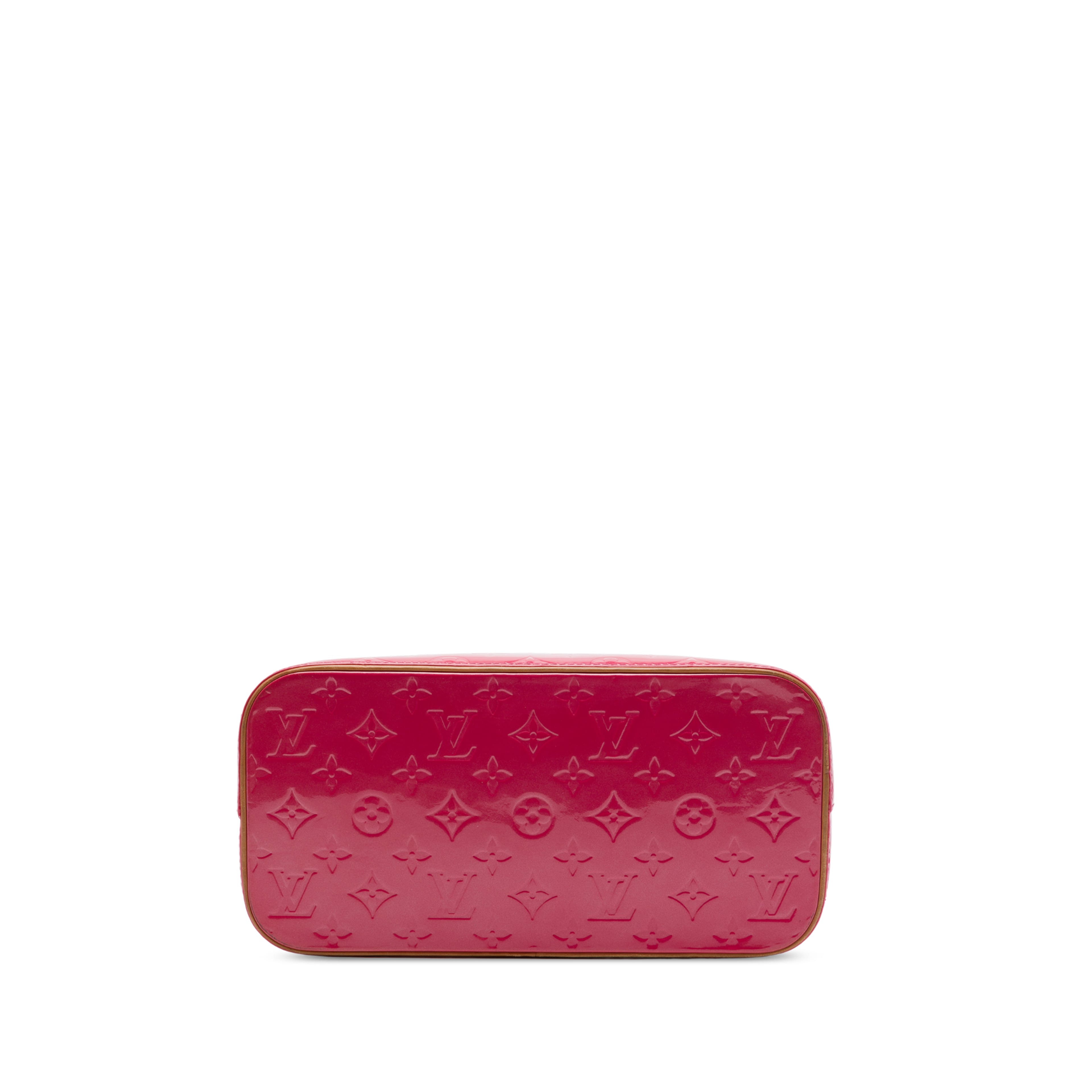 Louis Vuitton Monogram Vernis Houston, från Luxclusif, i färgen rosa. Klicka för att öppna bilden i stort format