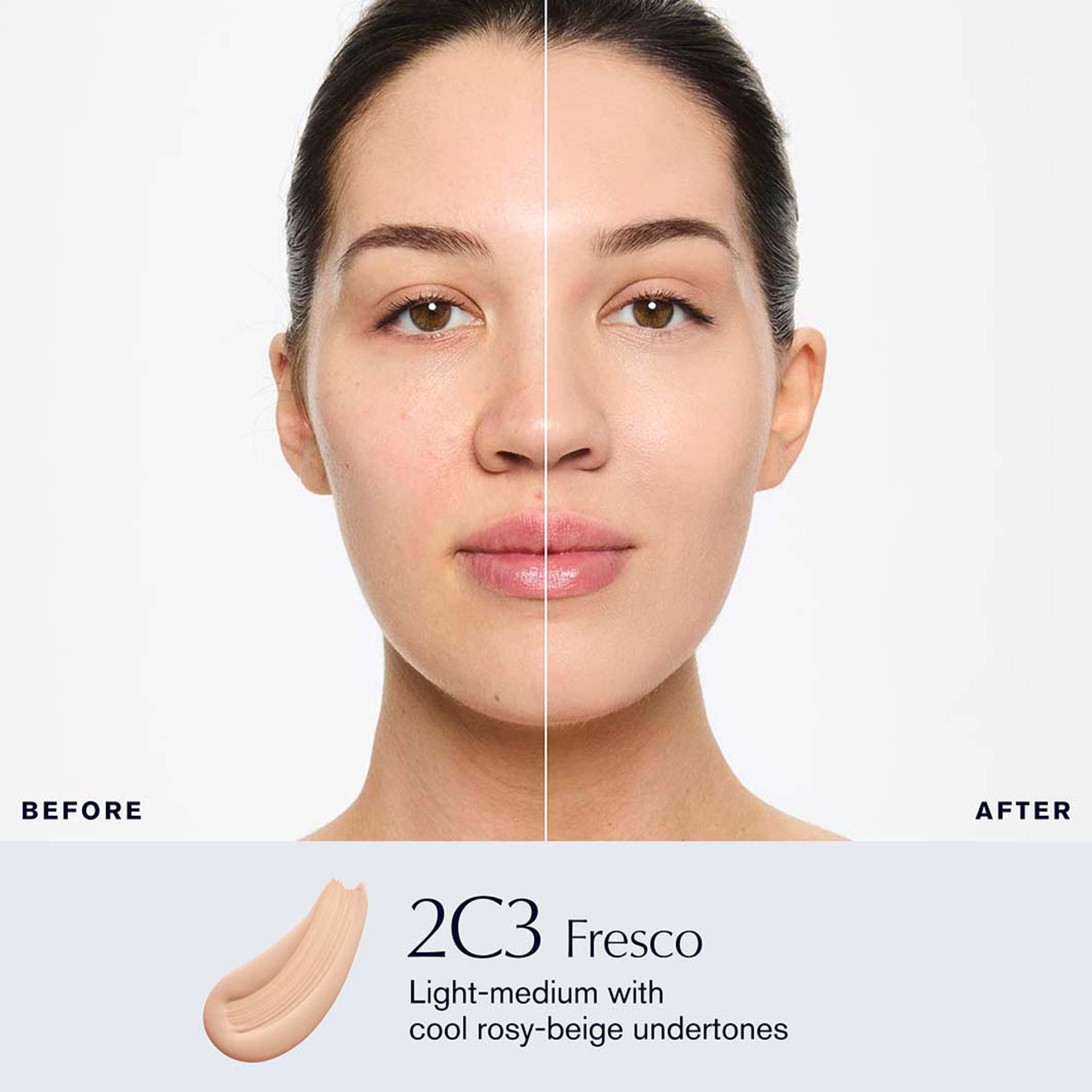 Double Wear Stay-In-Place Makeup SPF10, från Estée Lauder, i färgen 2c3 Fresco. Klicka för att öppna bilden i stort format