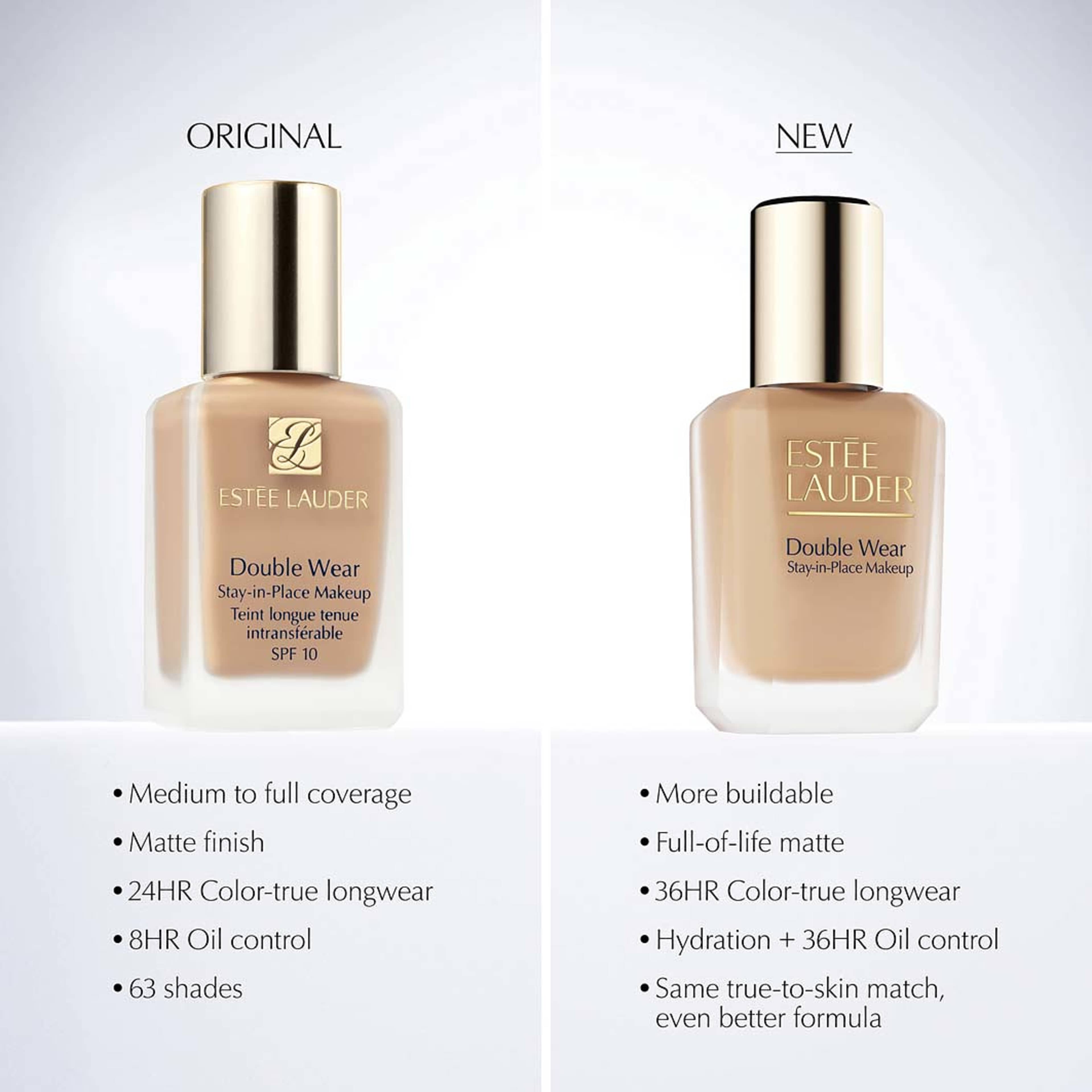 Double Wear Stay-In-Place Makeup SPF10, från Estée Lauder, i färgen 2c1 Pure Beige. Klicka för att öppna bilden i stort format