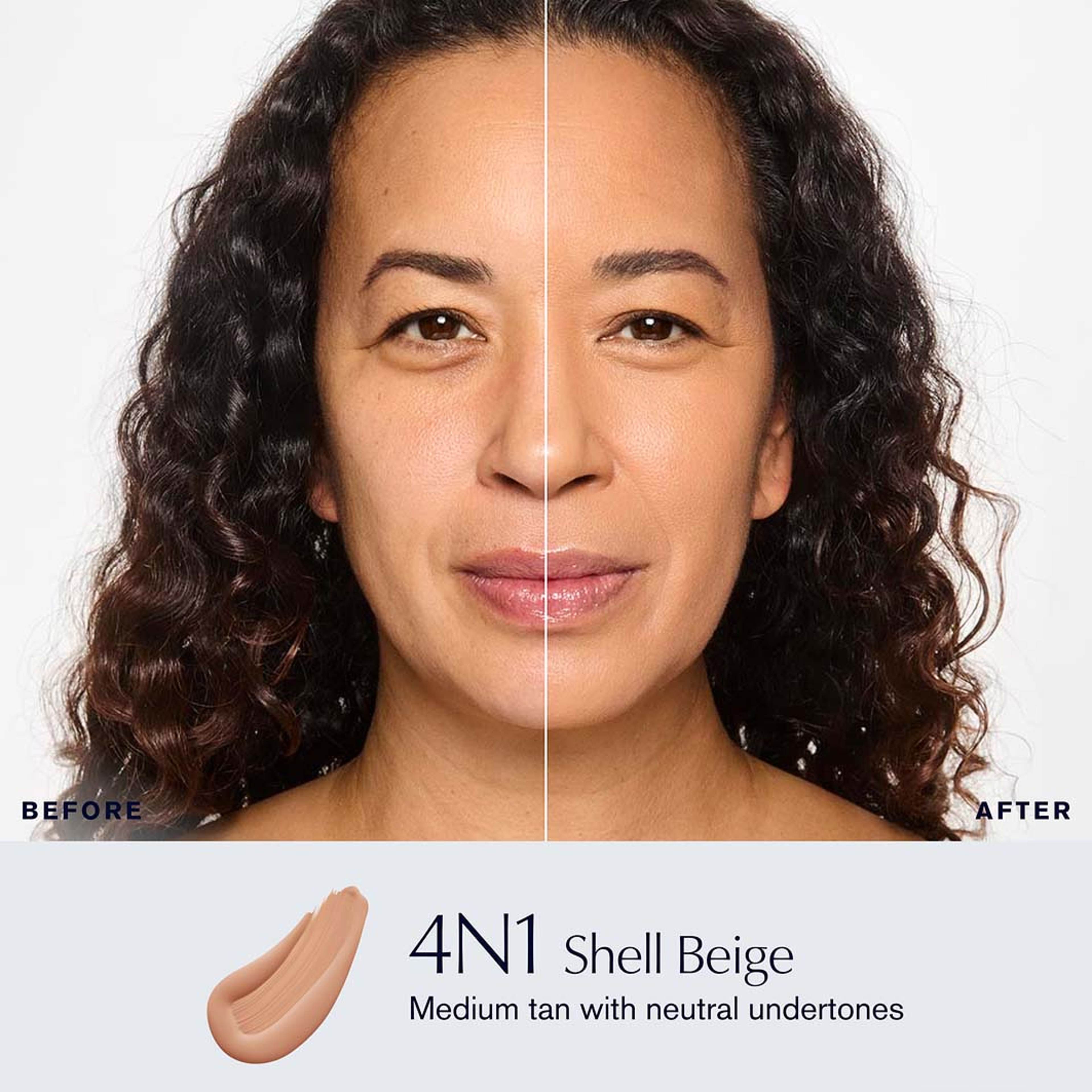 Double Wear Stay-In-Place Makeup SPF10, från Estée Lauder, i färgen 4n1 Shell Beige. Klicka för att öppna bilden i stort format