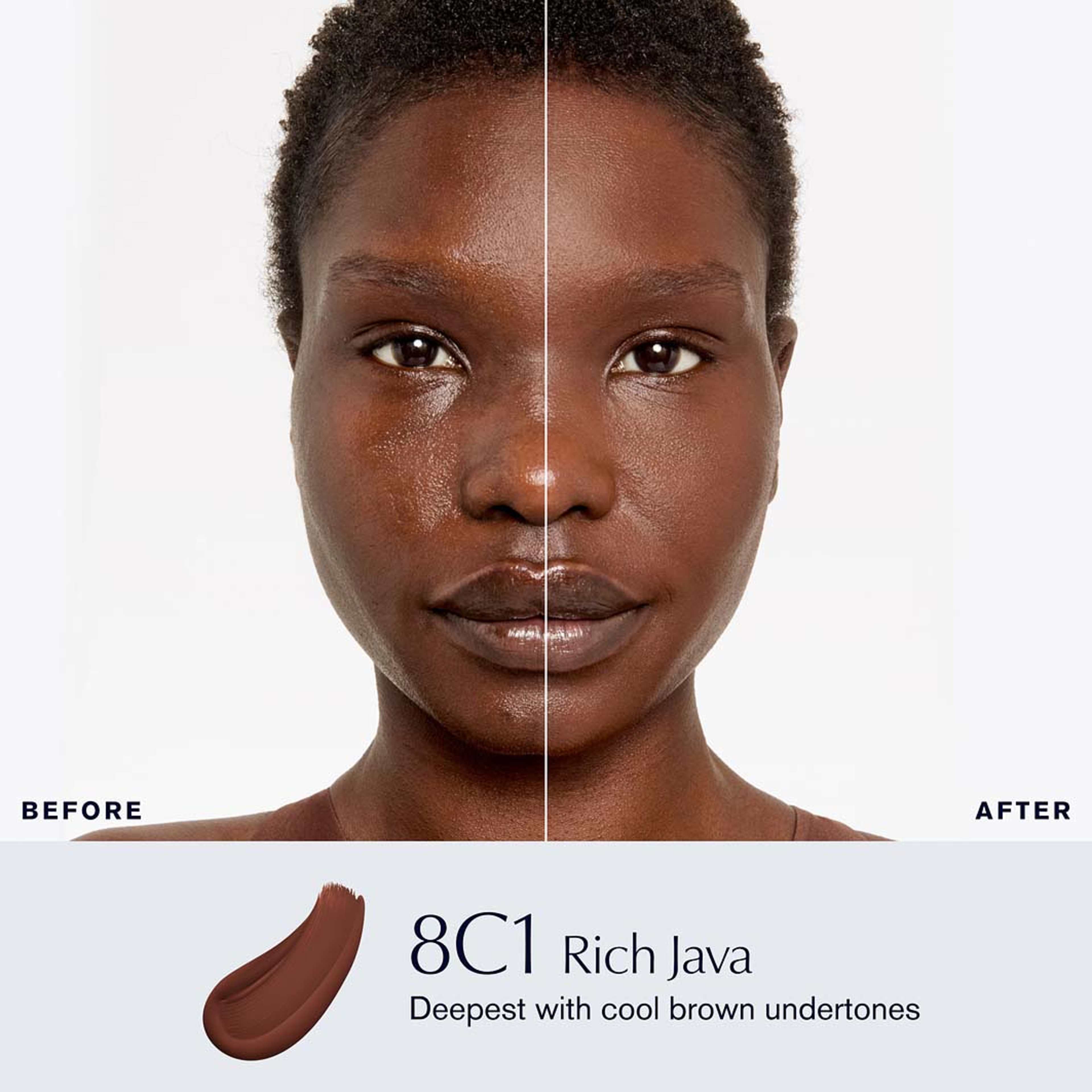 Double Wear Stay-In-Place Makeup SPF10, från Estée Lauder, i färgen 8c1 Rich Java. Klicka för att öppna bilden i stort format