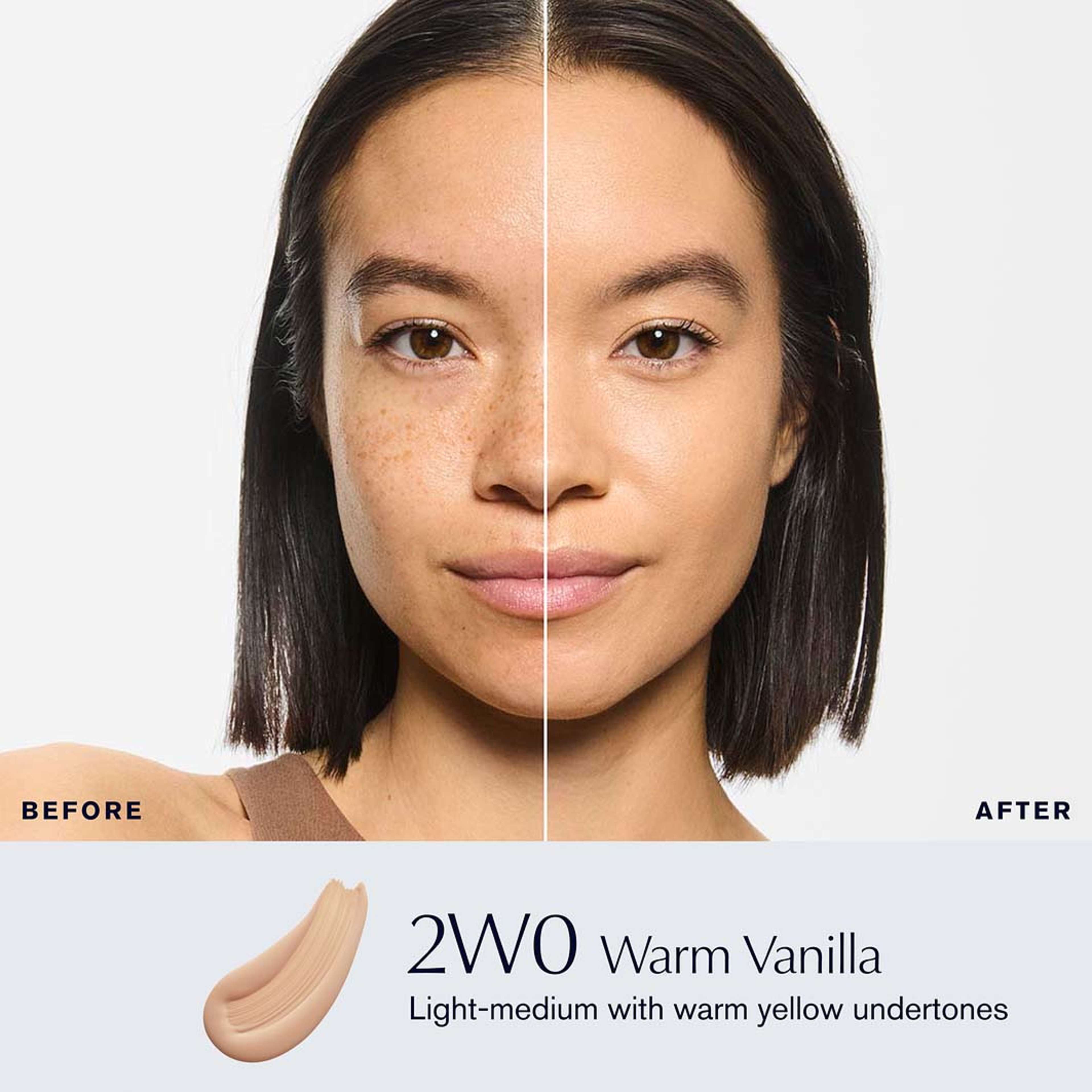 Double Wear Stay-In-Place Makeup SPF10, från Estée Lauder, i färgen 2w0 Warm Vanilla. Klicka för att öppna bilden i stort format