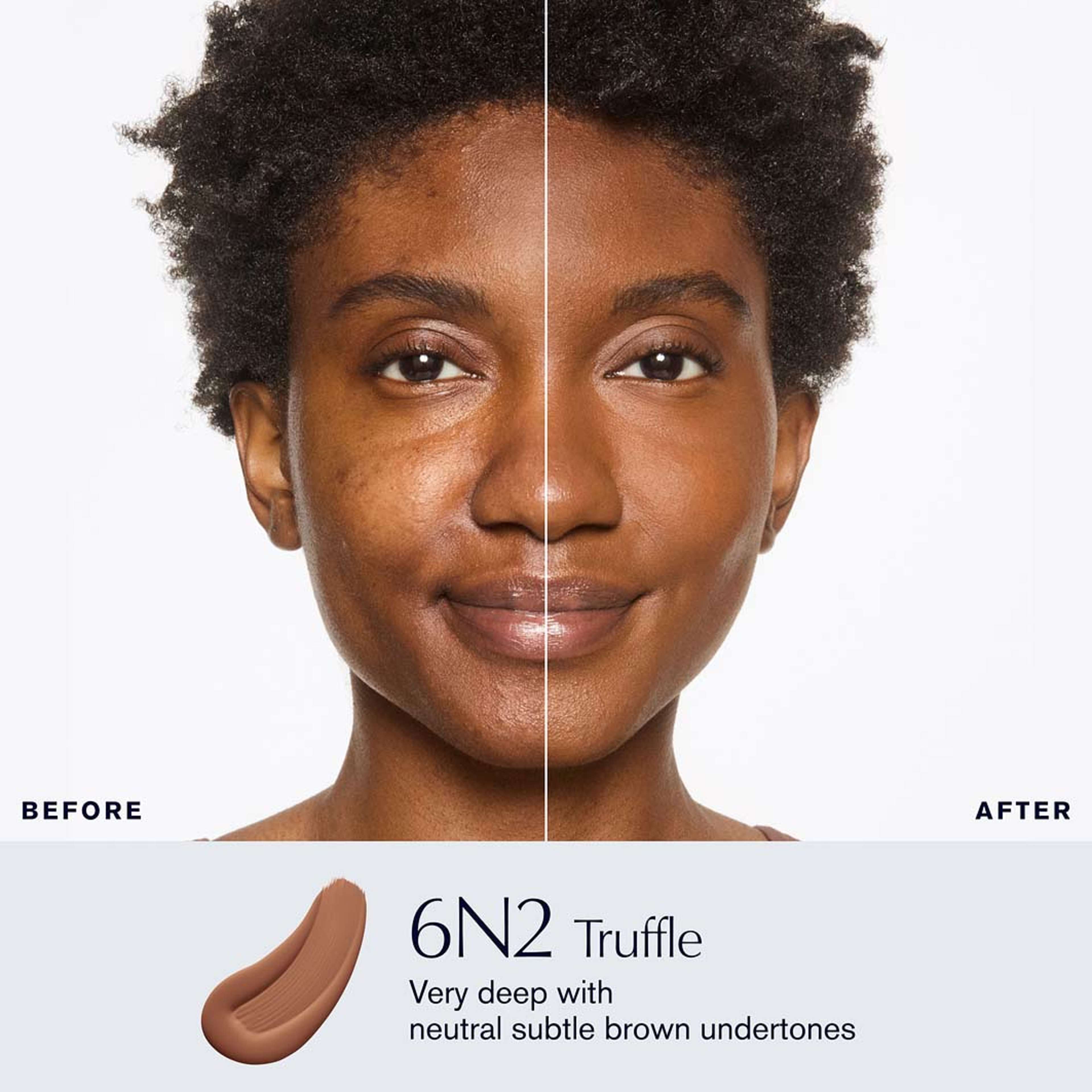 Double Wear Stay-In-Place Makeup SPF10, från Estée Lauder, i färgen 6n2 Truffle. Klicka för att öppna bilden i stort format