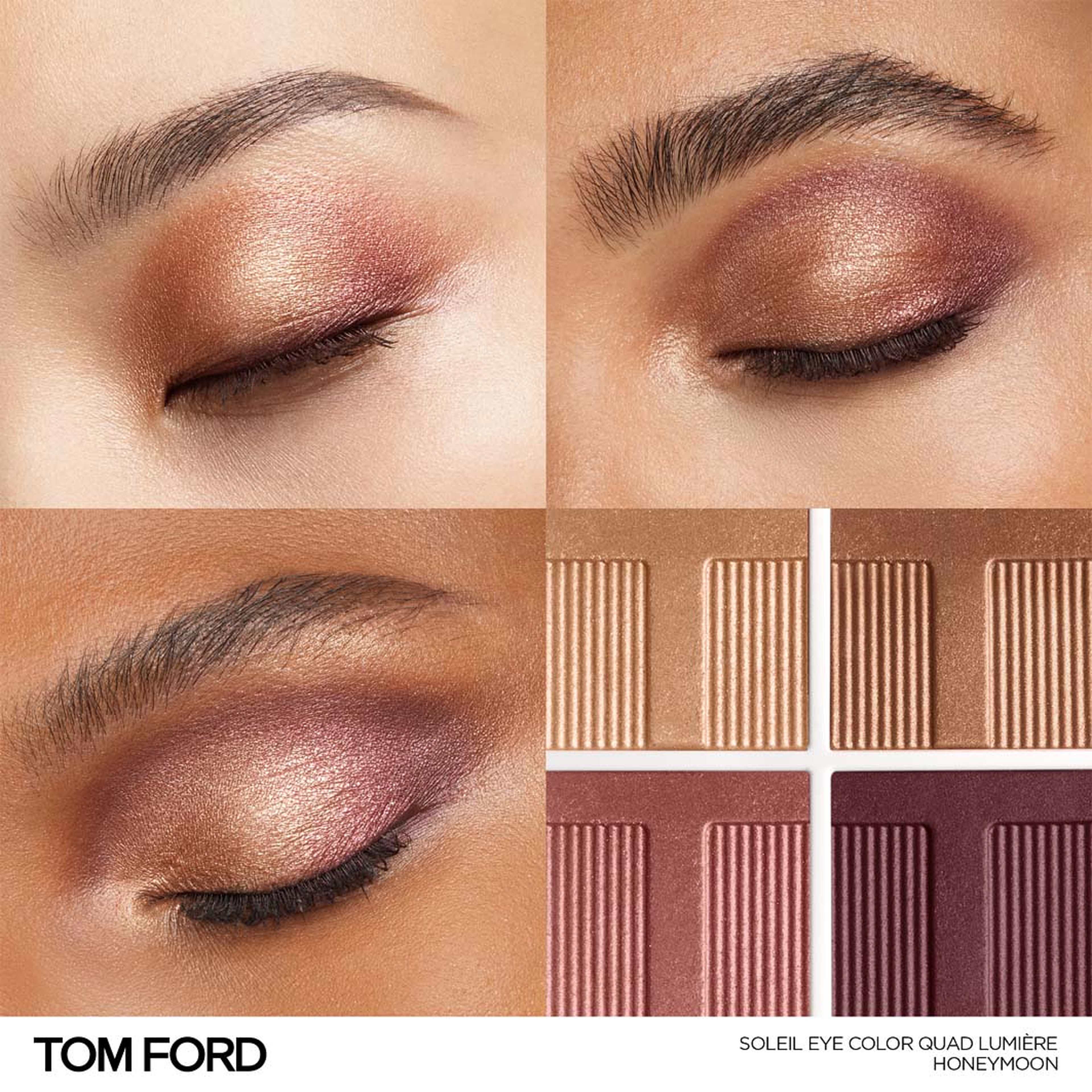 Soleil Eye Color Quad Lumière Eyeshadow Palette, från Tom Ford, i färgen 04 Honeymoon. Klicka för att öppna bilden i stort format