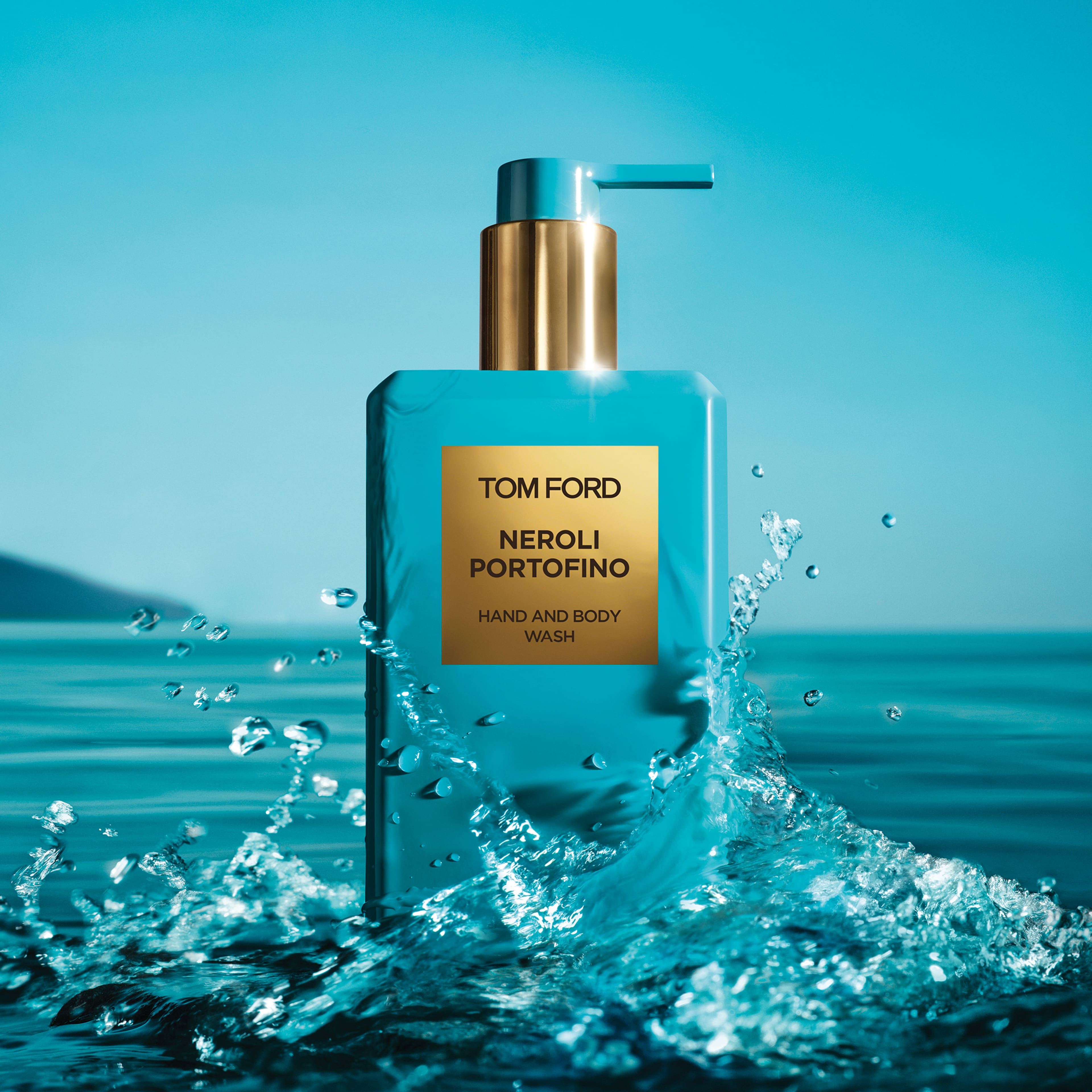 Neroli Portofino Hand & Body Wash, från Tom Ford. Klicka för att öppna bilden i stort format