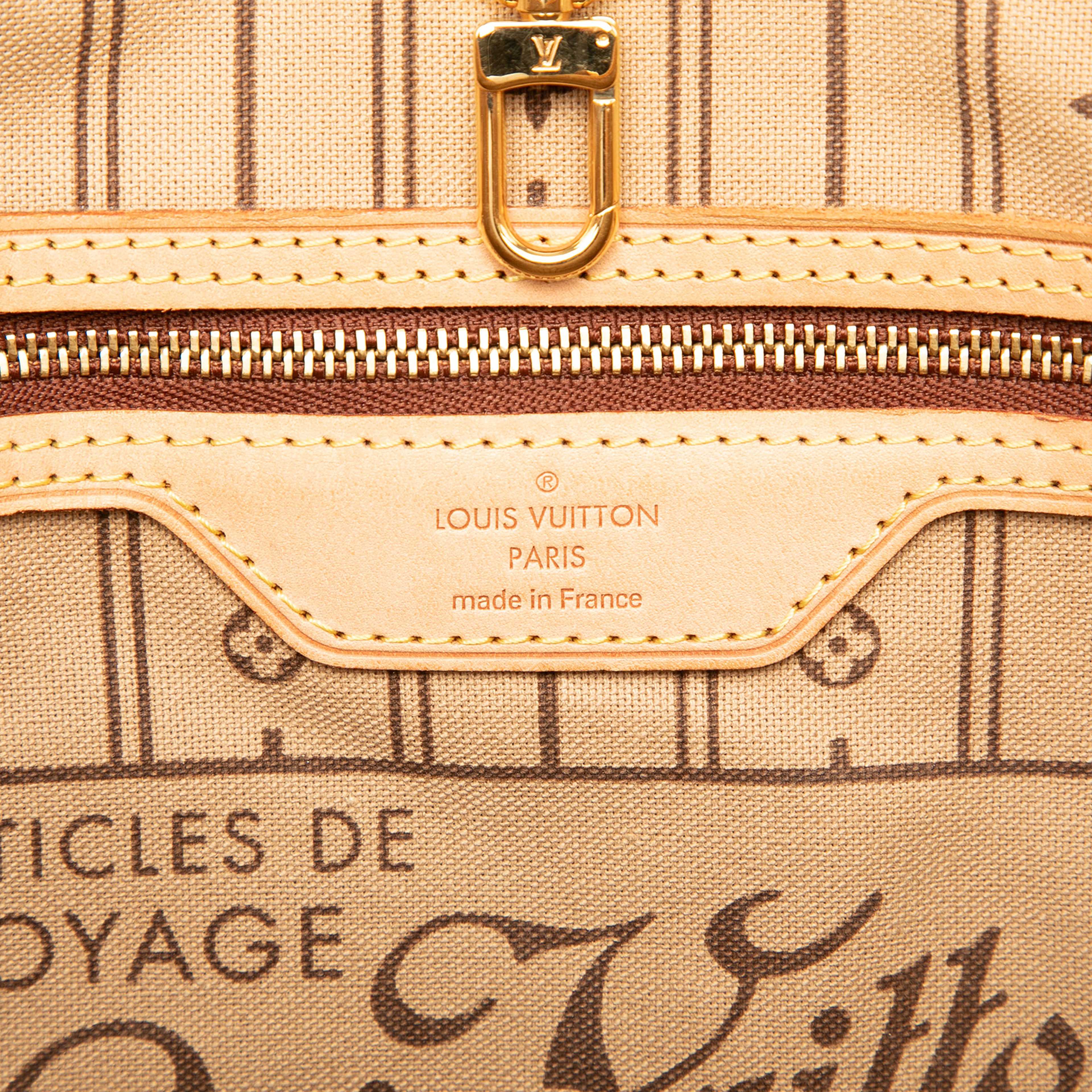 Louis Vuitton Monogram Neverfull Pm, från Luxclusif, i färgen brun. Klicka för att öppna bilden i stort format
