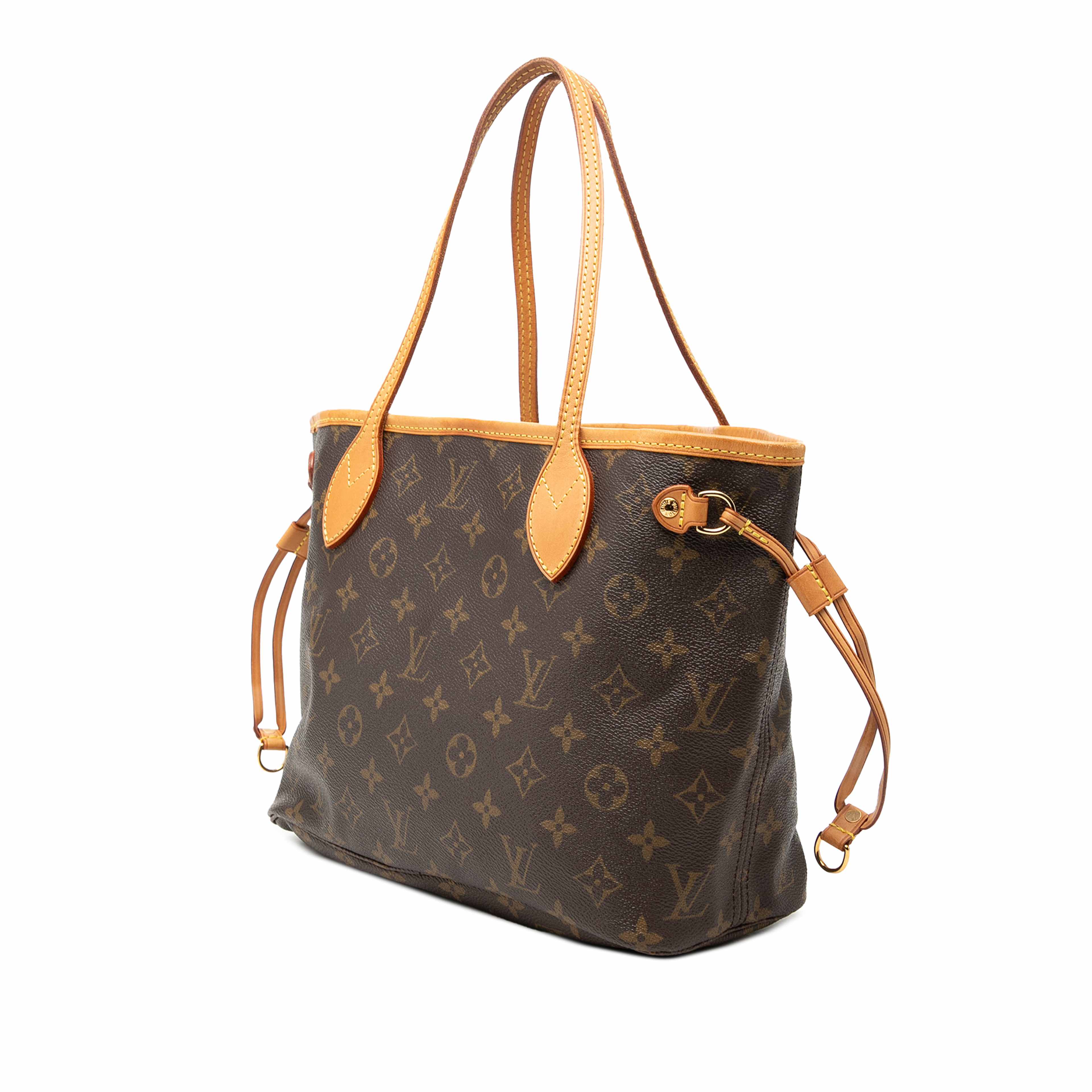 Louis Vuitton Monogram Neverfull Pm, från Luxclusif, i färgen brun. Klicka för att öppna bilden i stort format