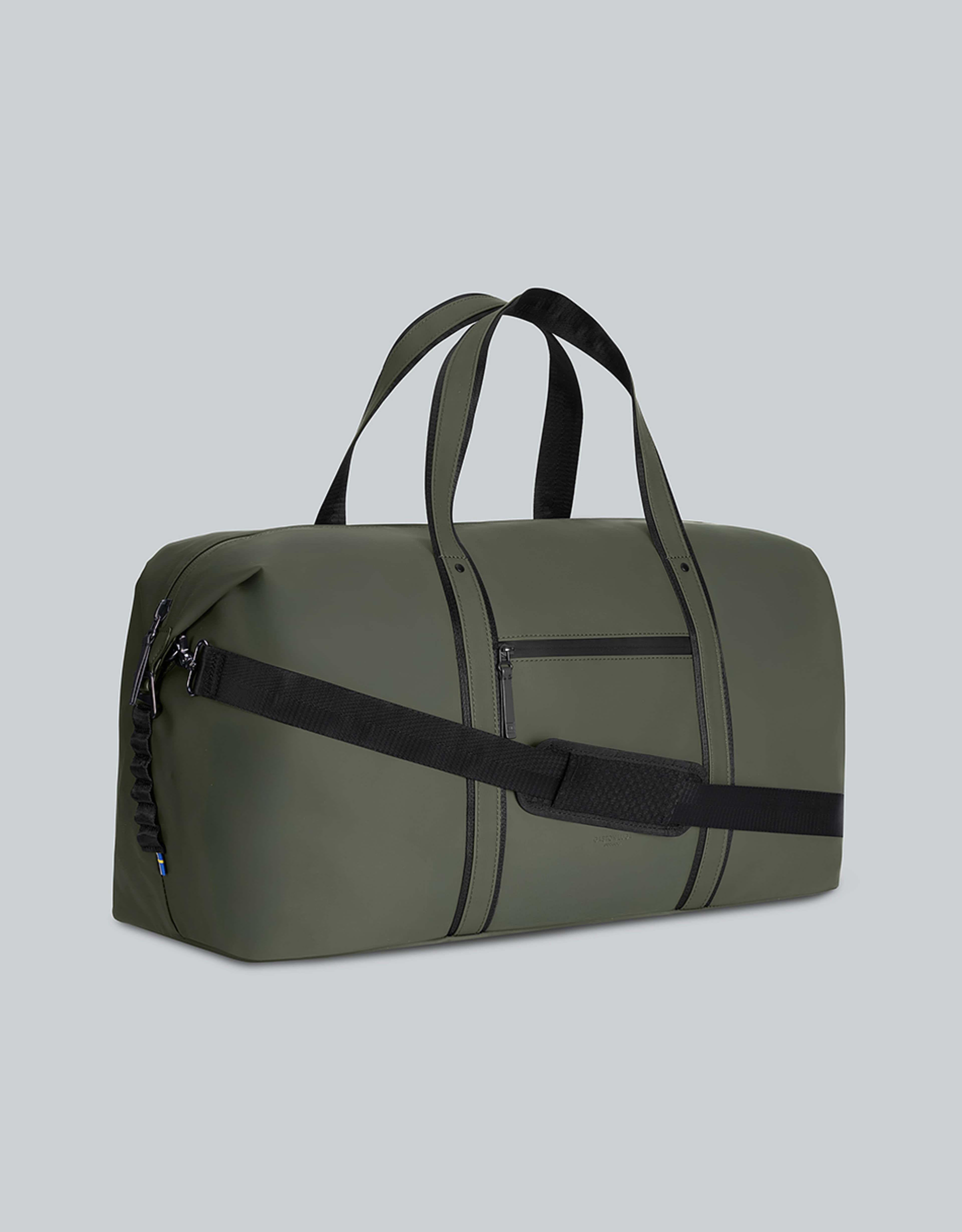 Däsh Weekender 2.0 Large, från Gaston Luga, i färgen olive. Klicka för att öppna bilden i stort format