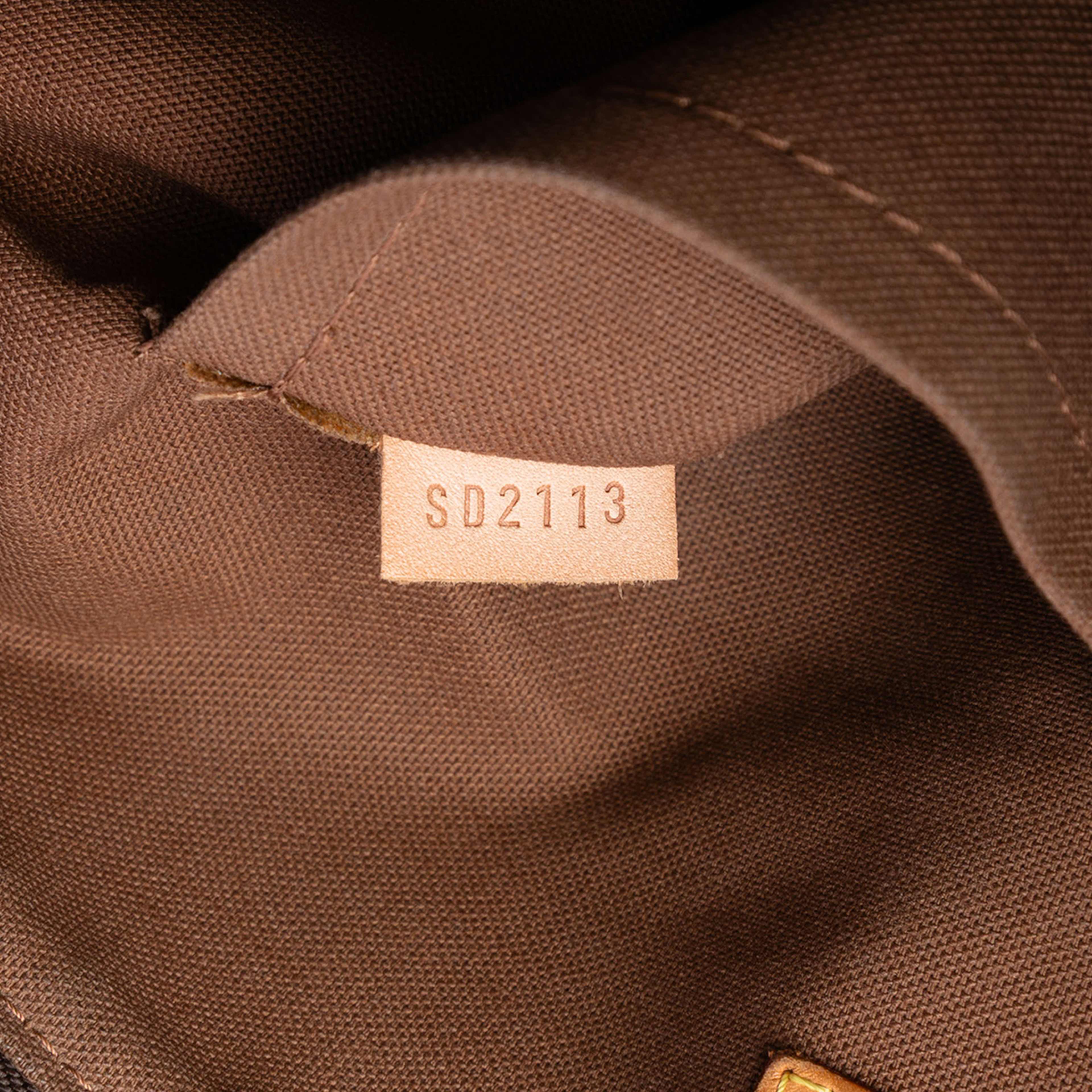 Louis Vuitton Monogram Palermo Pm, från Luxclusif, i färgen brown. Klicka för att öppna bilden i stort format