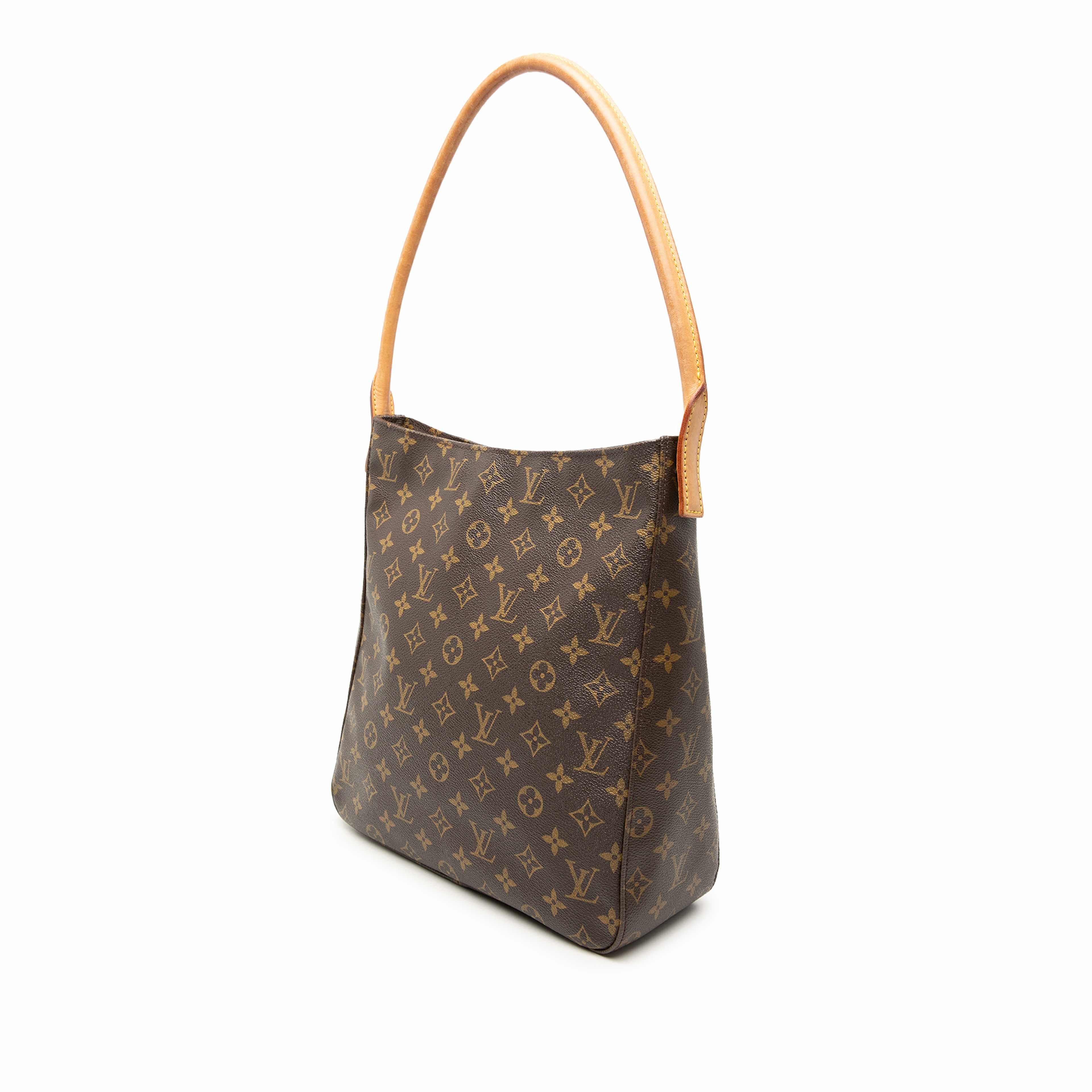 Louis Vuitton Monogram Looping Gm, från Luxclusif, i färgen brun. Klicka för att öppna bilden i stort format