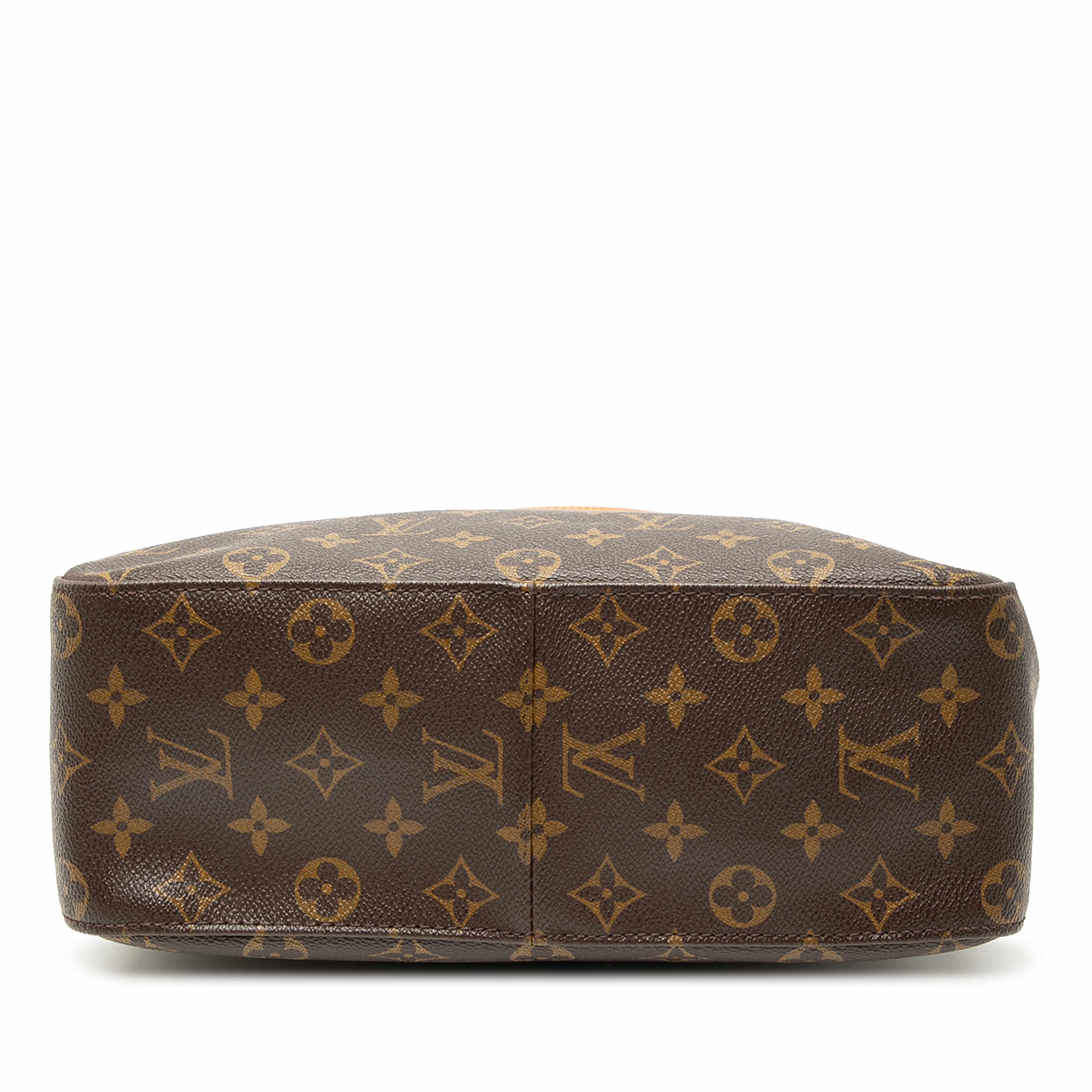 Louis Vuitton Monogram Looping Gm, från Luxclusif, i färgen brown. Klicka för att öppna bilden i stort format