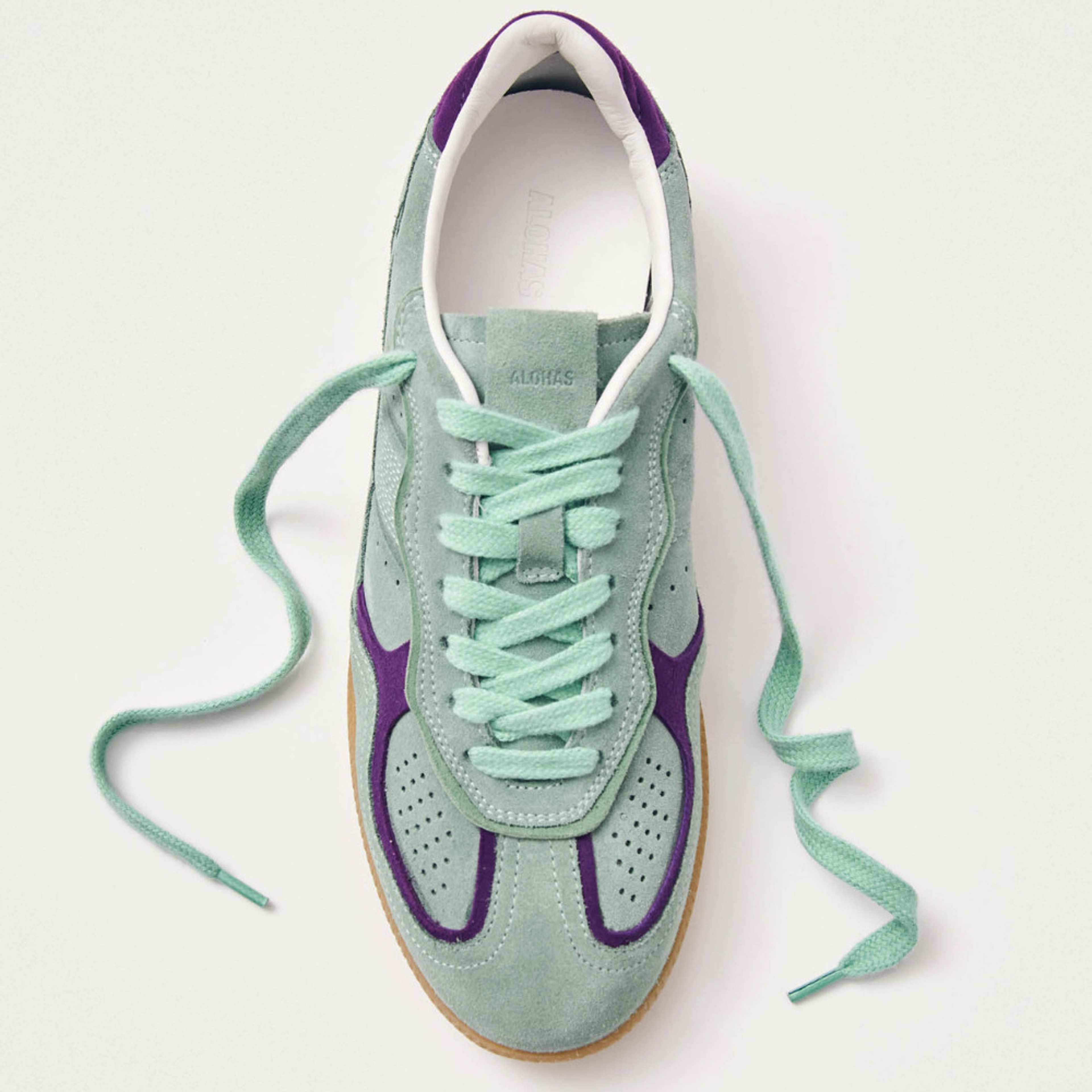 Tb.490 Rife Blue Leather Sneakers