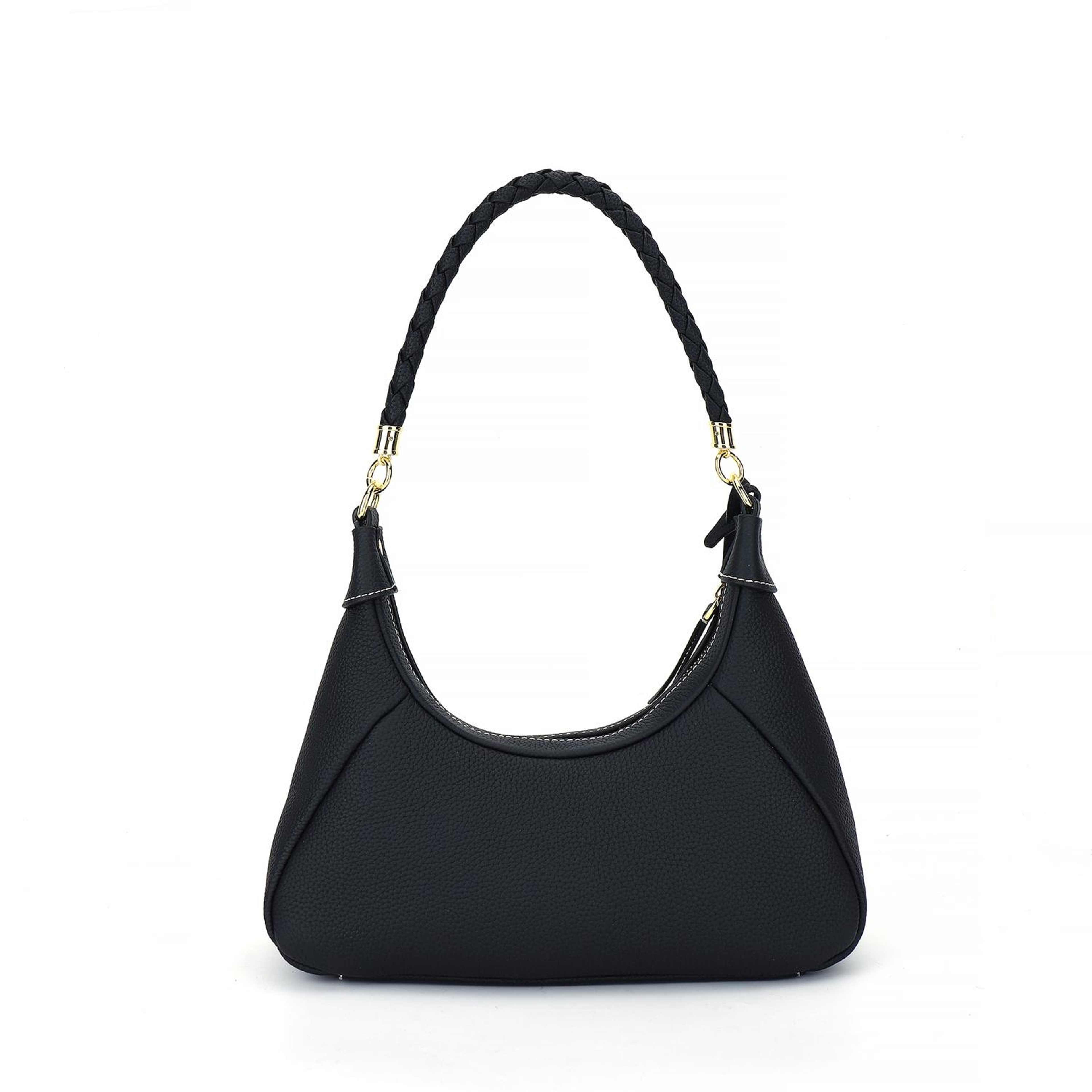 Axelväska Classic, från Carlheim, i färgen svart. Klicka för att öppna bilden i stort format