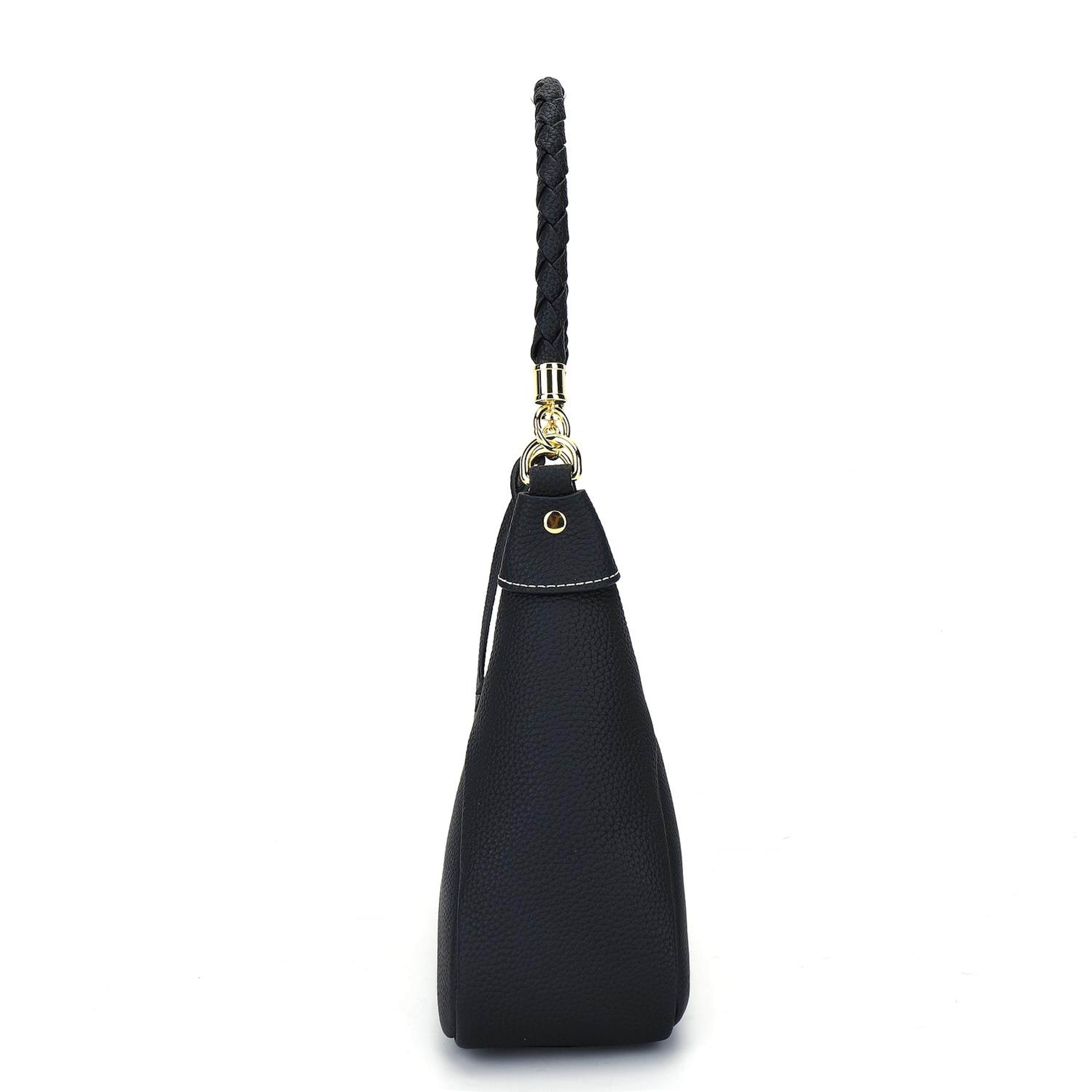 Axelväska Classic, från Carlheim, i färgen svart. Klicka för att öppna bilden i stort format