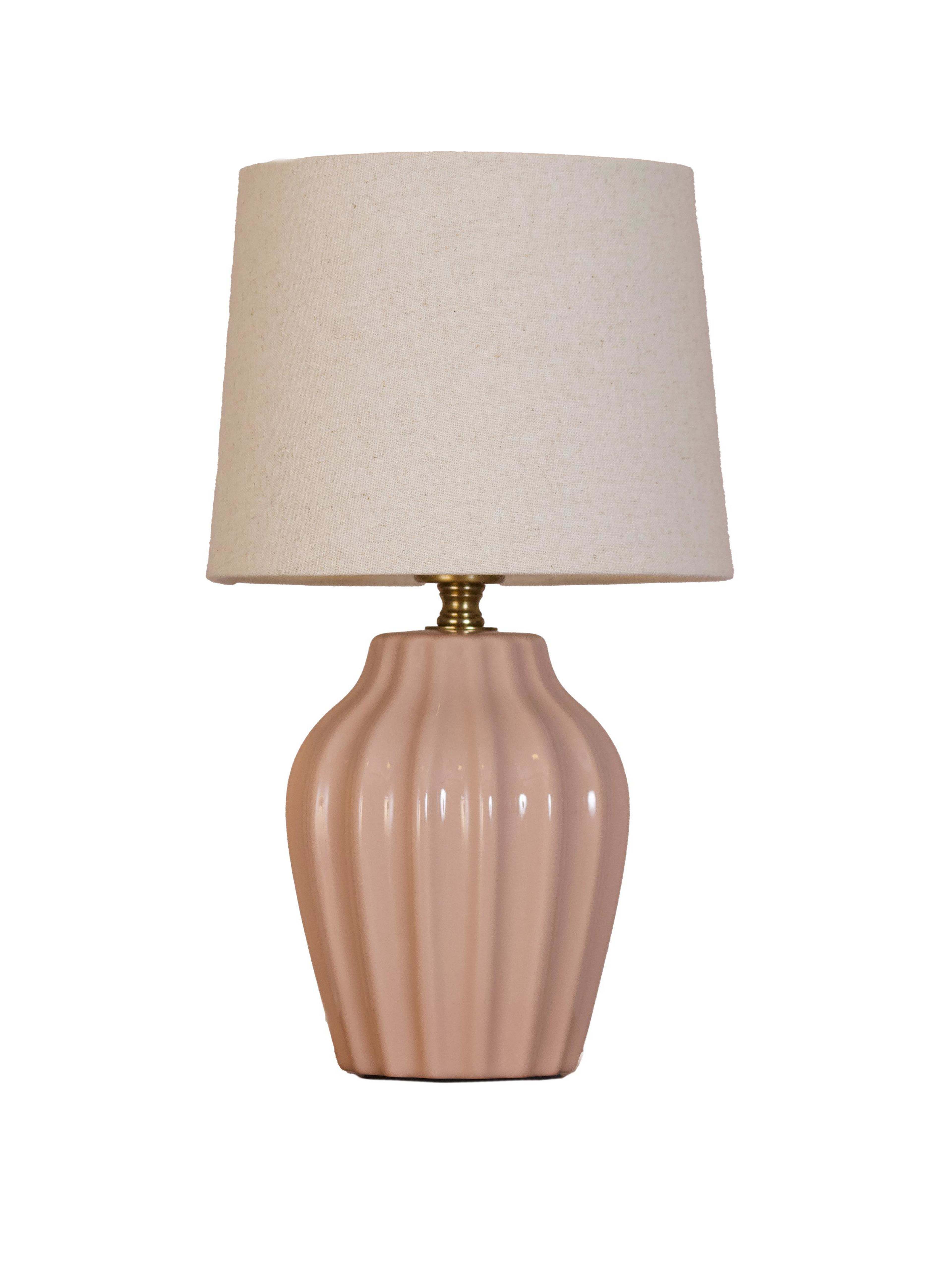 Lyon Bordslampa 31cm, från PR Home, i färgen ljusrosa. Klicka för att öppna bilden i stort format