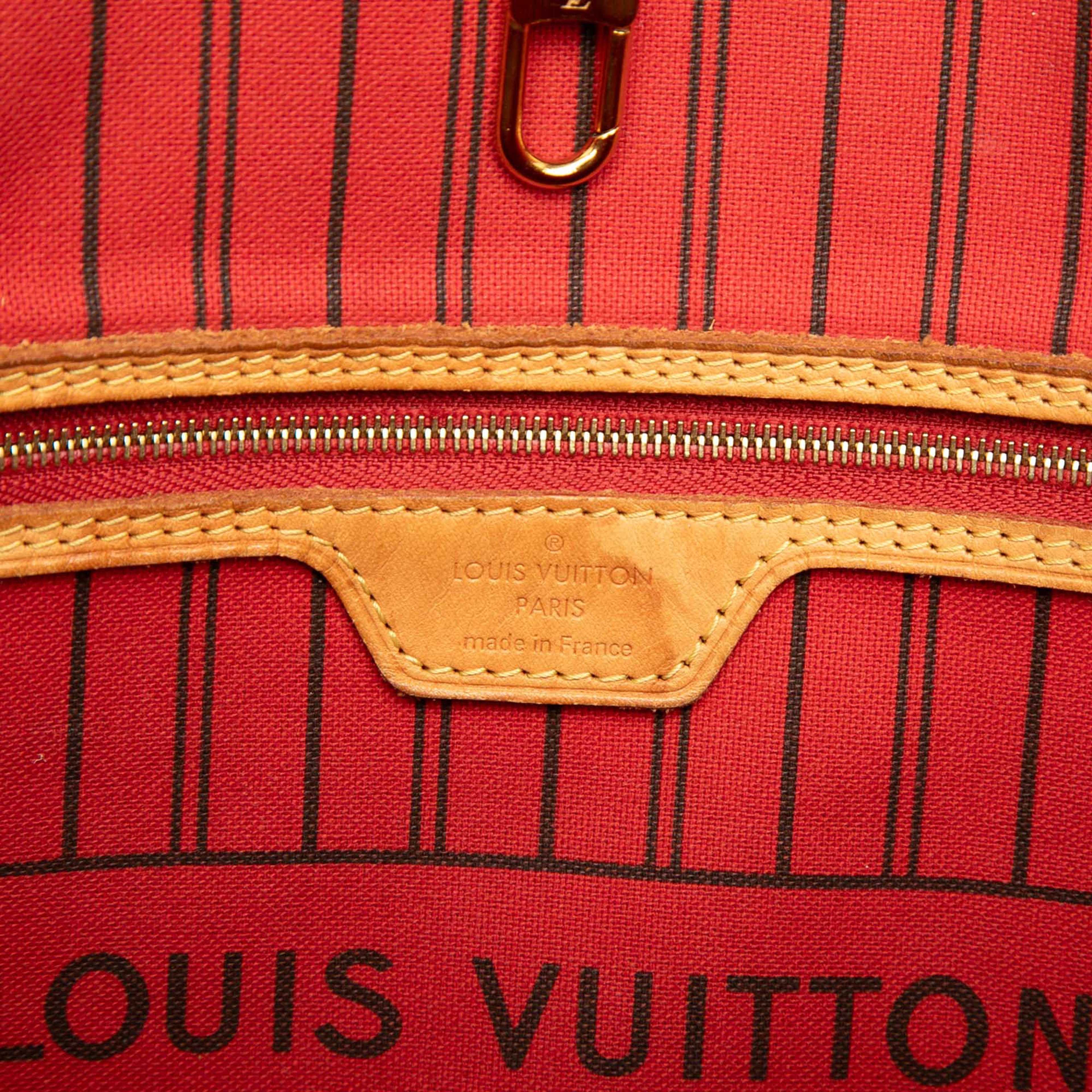 Louis Vuitton Monogram Neverfull Mm, från Luxclusif, i färgen brun. Klicka för att öppna bilden i stort format