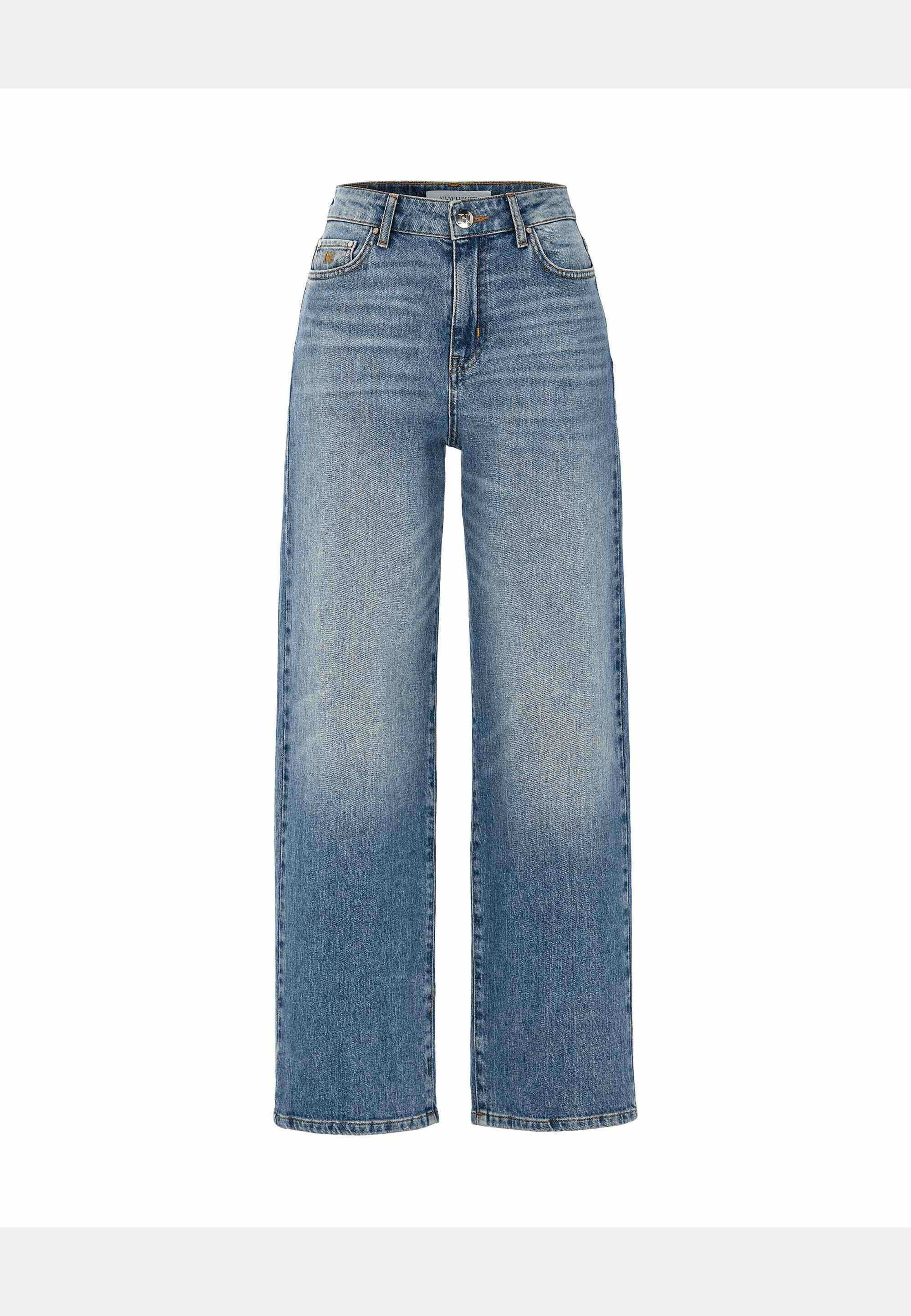 Nova Wide Cut Denim, från Newhouse, i färgen blå. Klicka för att öppna bilden i stort format