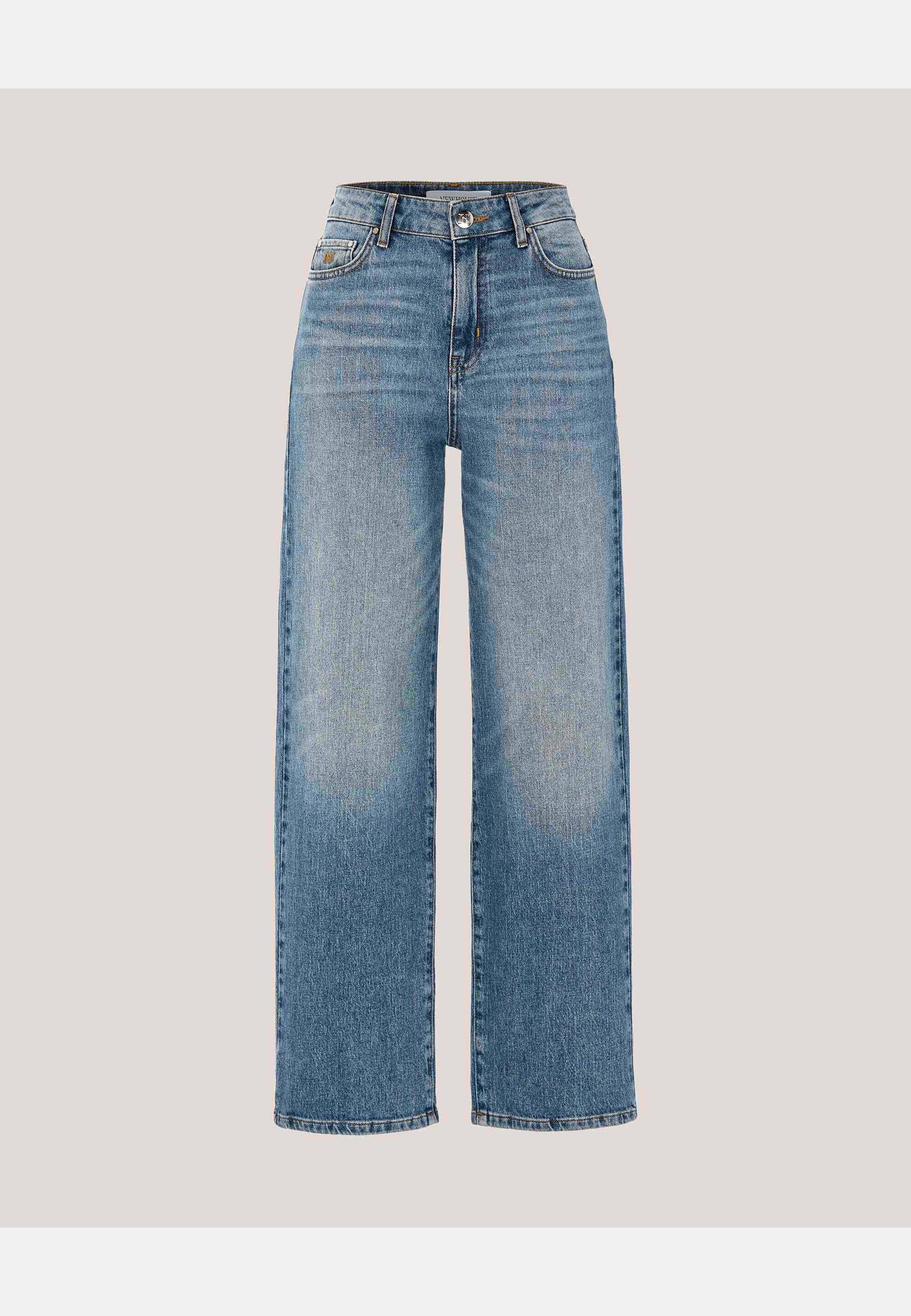 Nova Wide Cut Denim, från Newhouse, i färgen blå. Klicka för att öppna bilden i stort format