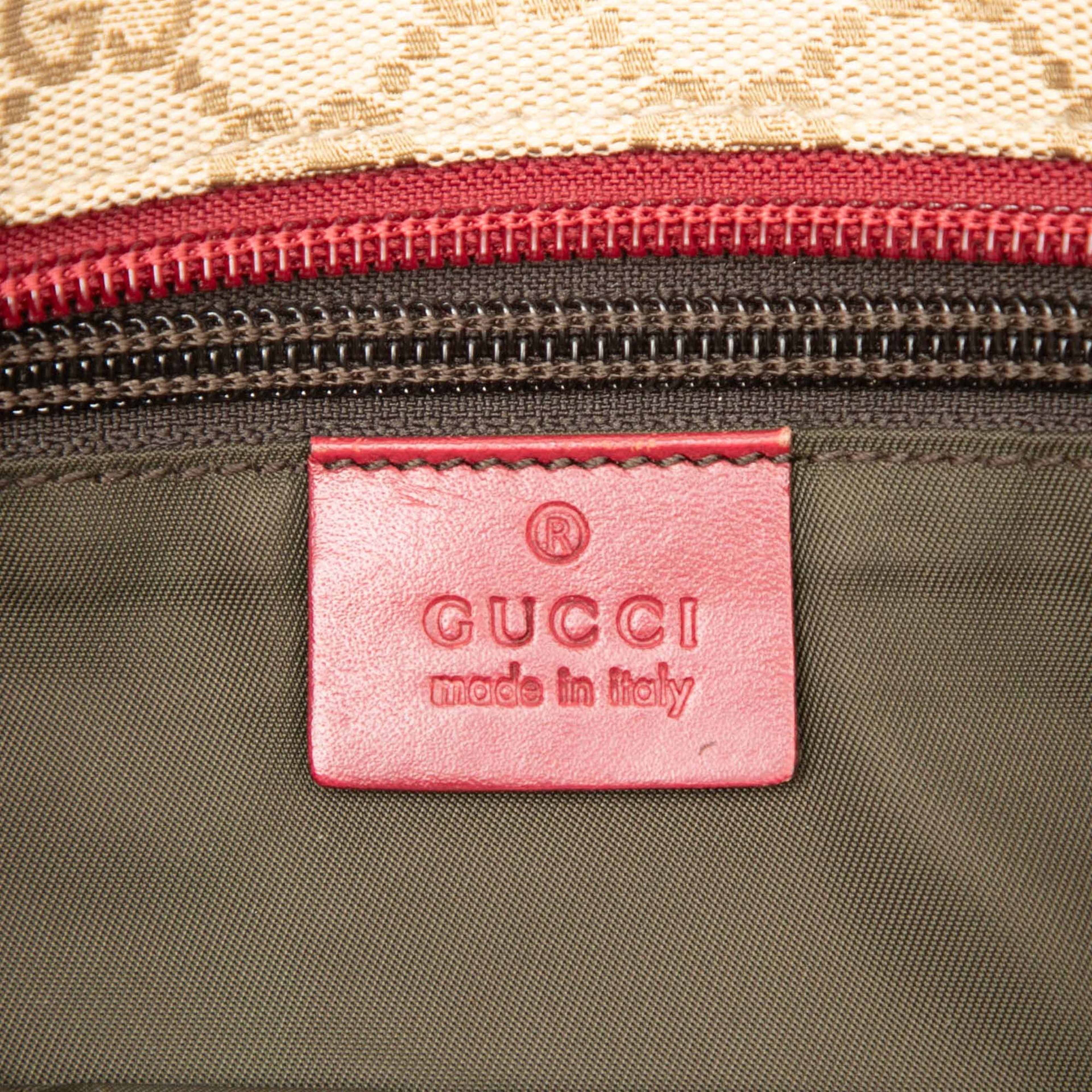 Gucci Gg Canvas Web Crossbody, från Luxclusif, i färgen beige. Klicka för att öppna bilden i stort format