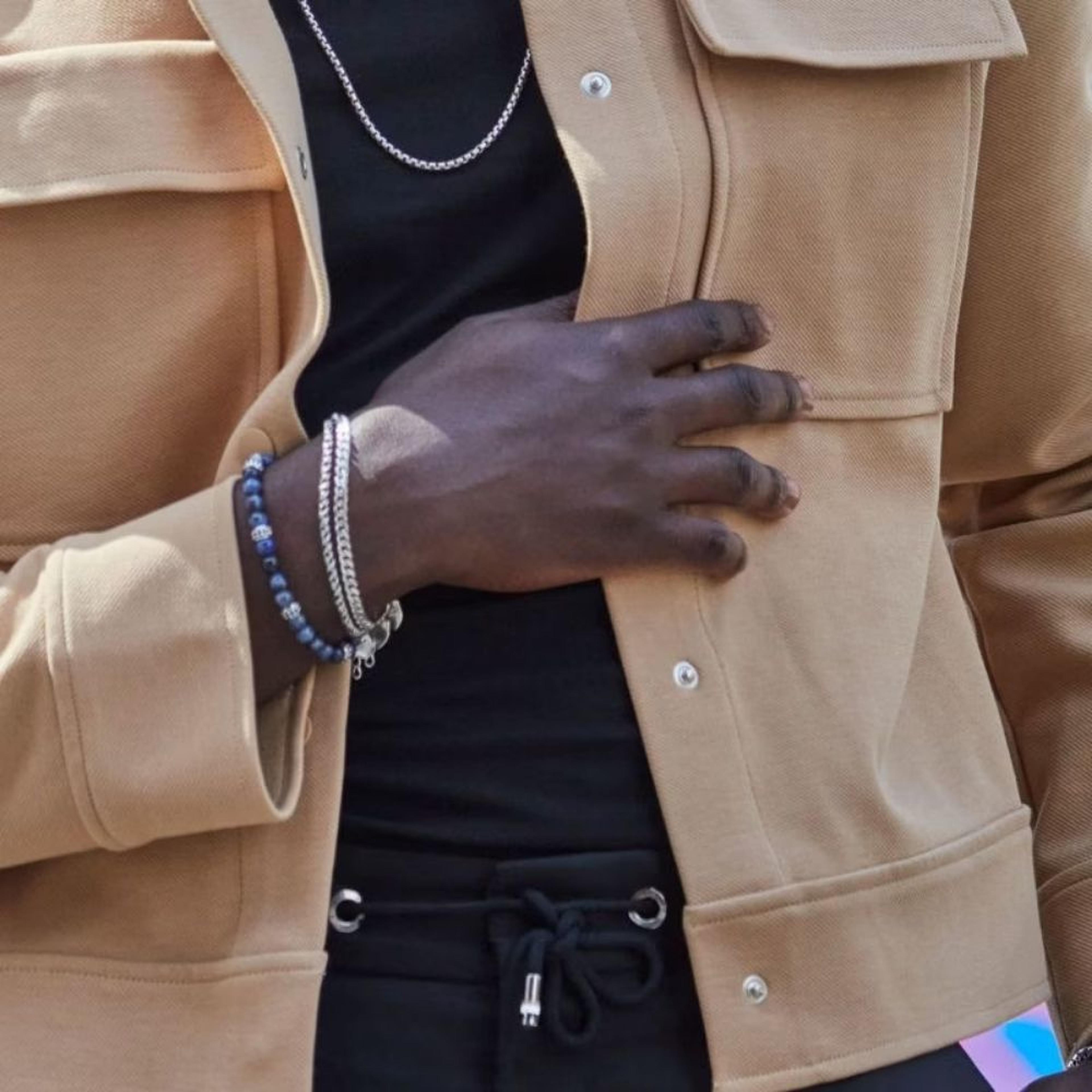 Silverarmband | Pansar 4 Mm | Nobel By Billgren, från by BILLGREN, i färgen silver. Klicka för att öppna bilden i stort format