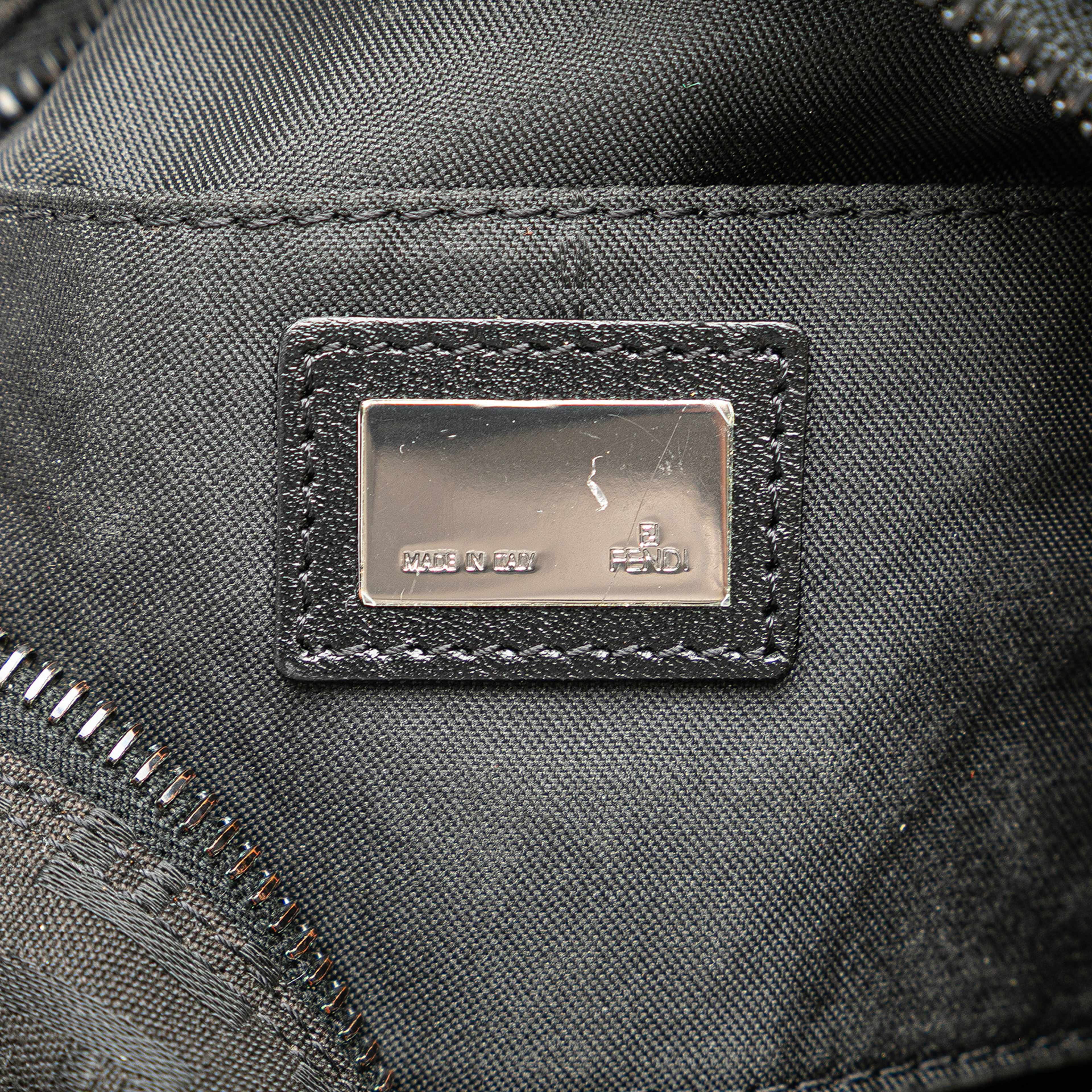 Fendi Mini Zucchino Canvas Handbag
