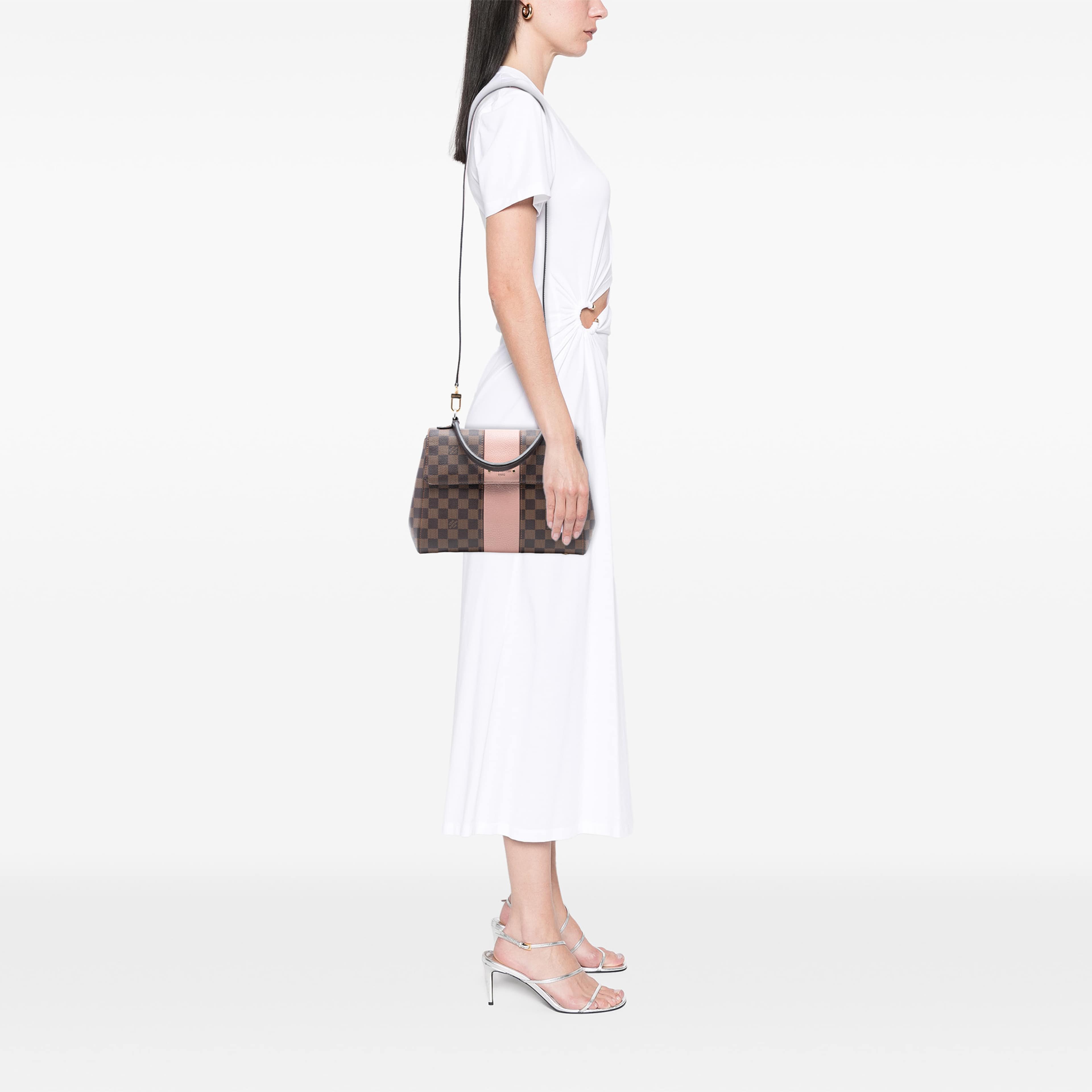Louis Vuitton Damier Ebene Bond Street, från Luxclusif, i färgen brun. Klicka för att öppna bilden i stort format