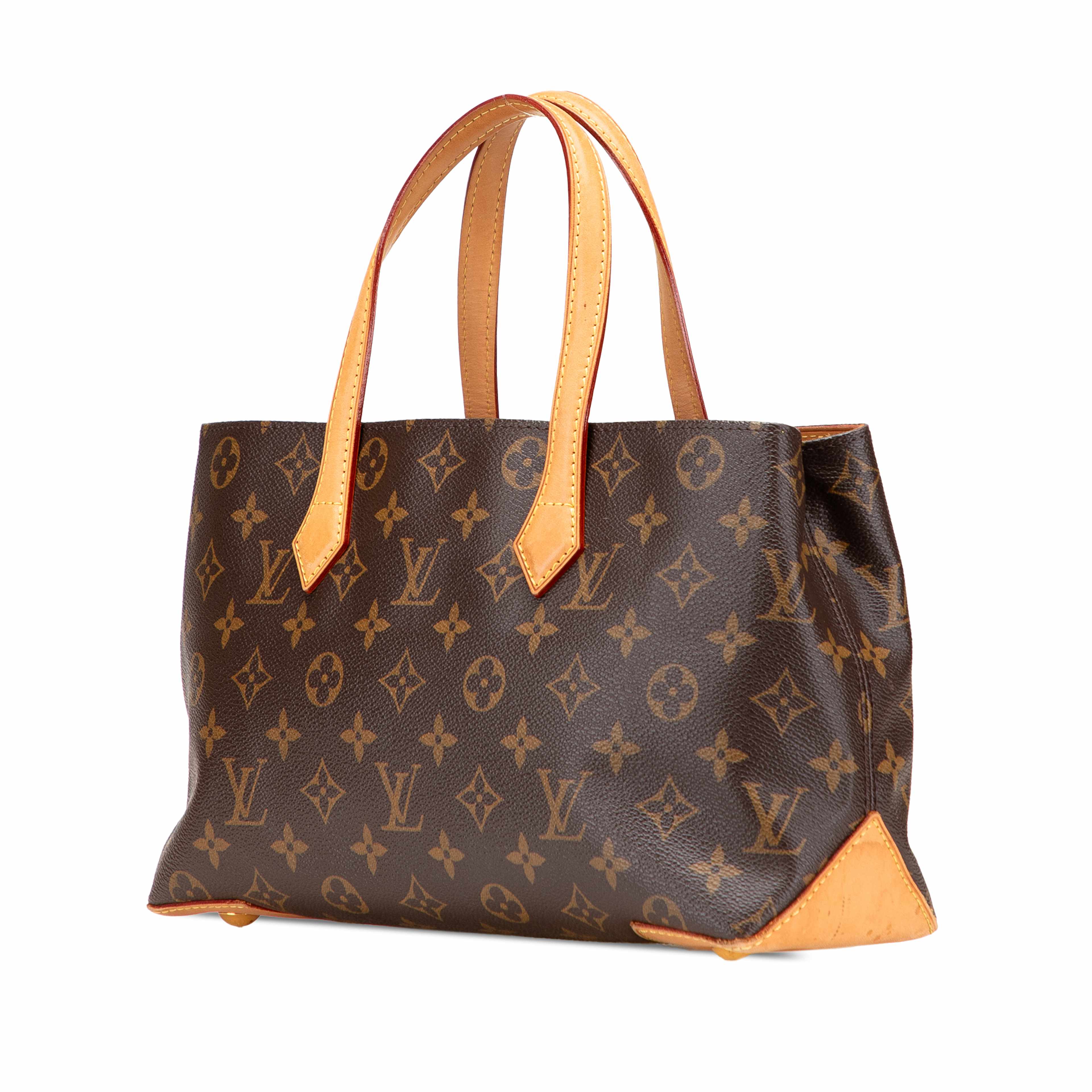 Louis Vuitton Monogram Wilshire Pm, från Luxclusif, i färgen brown. Klicka för att öppna bilden i stort format