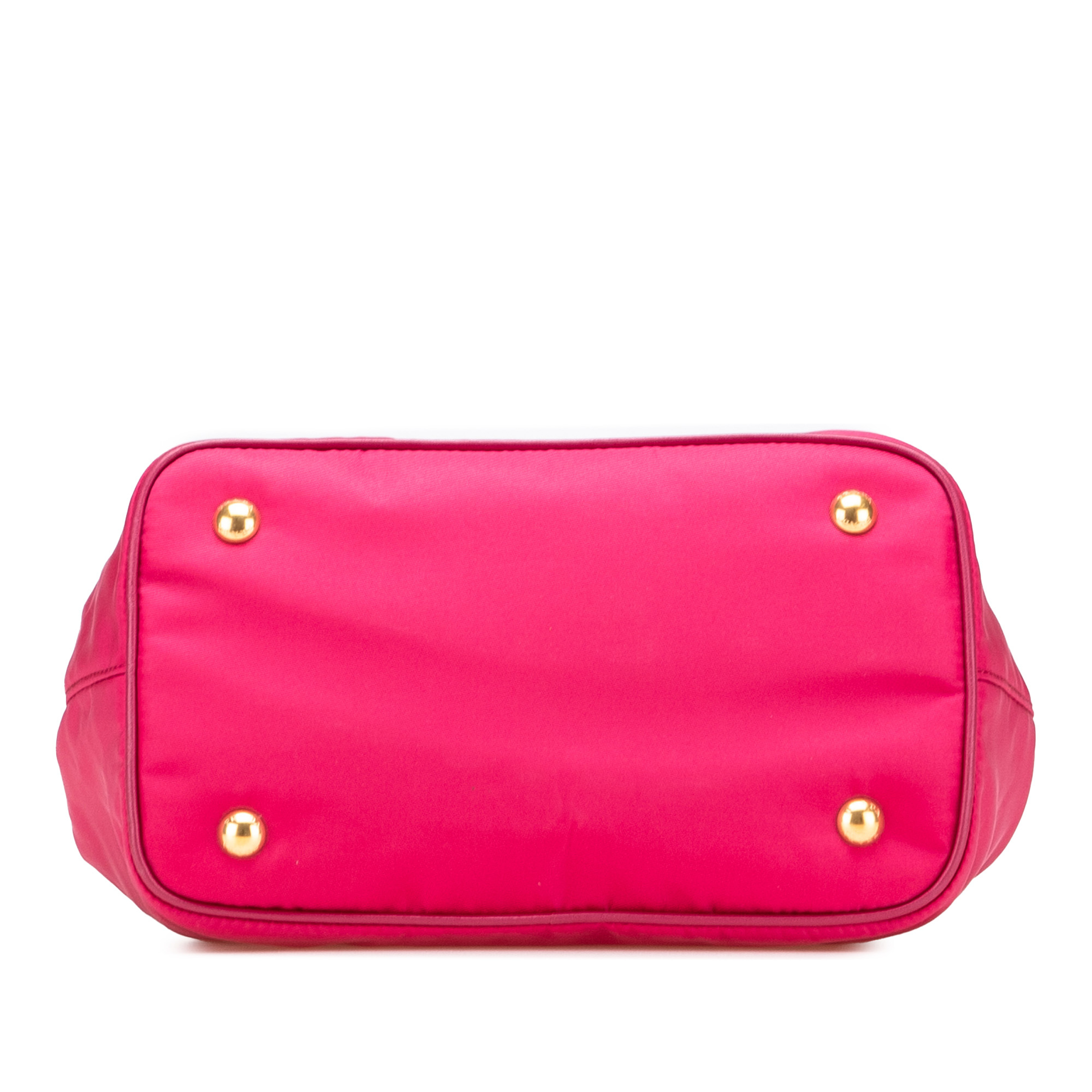Prada Tessuto Satchel, från Luxclusif, i färgen rosa. Klicka för att öppna bilden i stort format