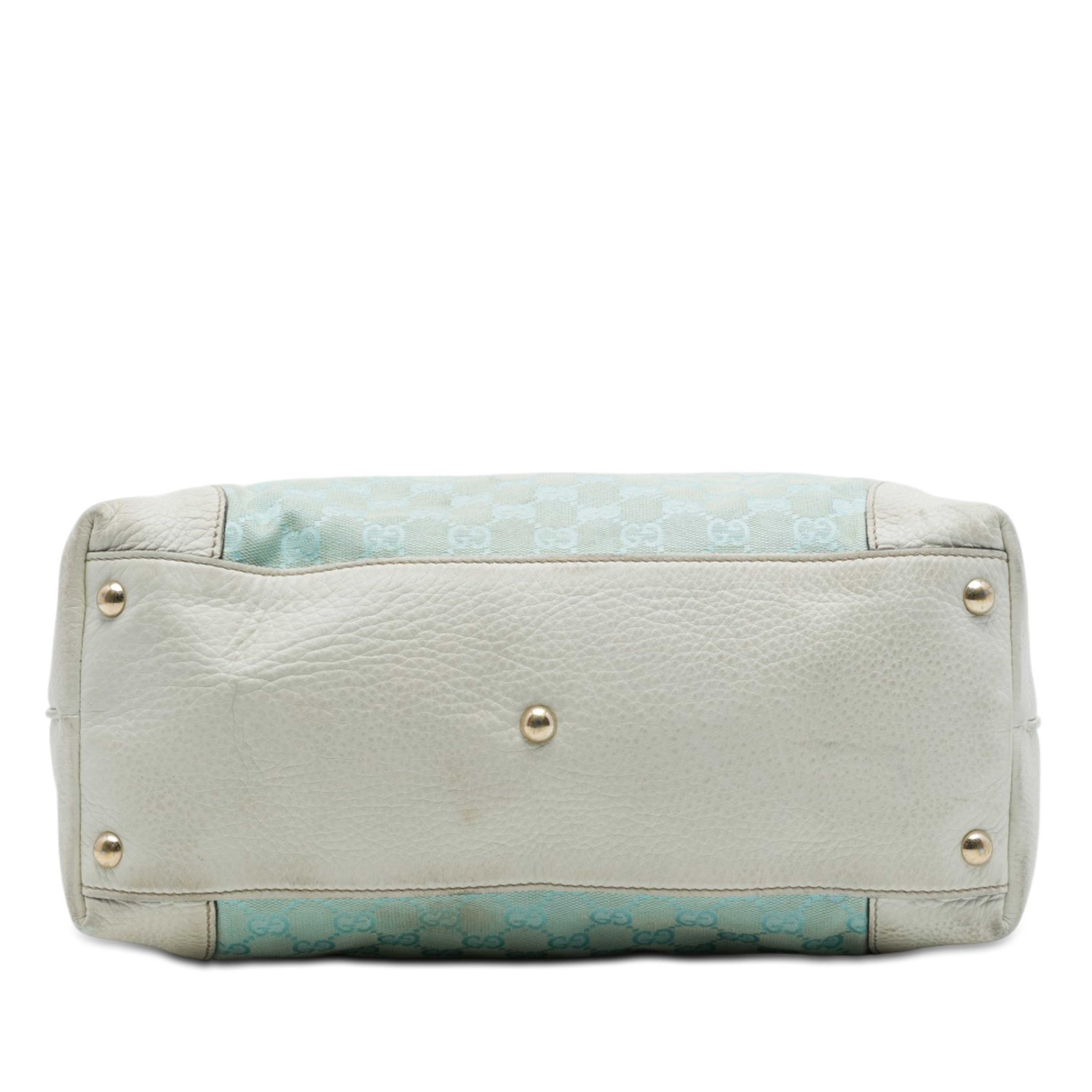 Gucci Gg Canvas Tote, från Luxclusif, i färgen blå. Klicka för att öppna bilden i stort format