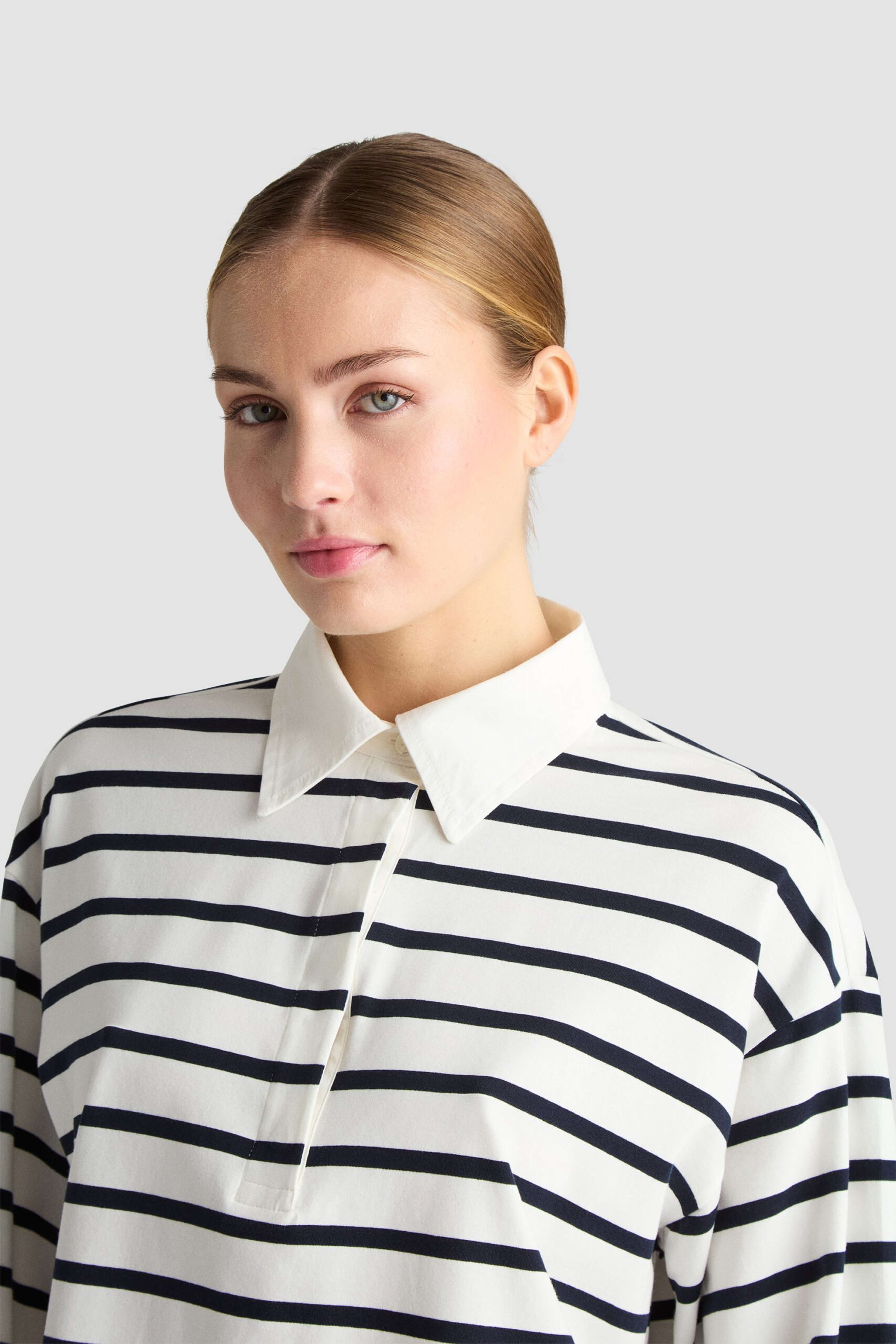 Tommy Popover - Midnight Stripe, från Residus, i färgen blue. Klicka för att öppna bilden i stort format