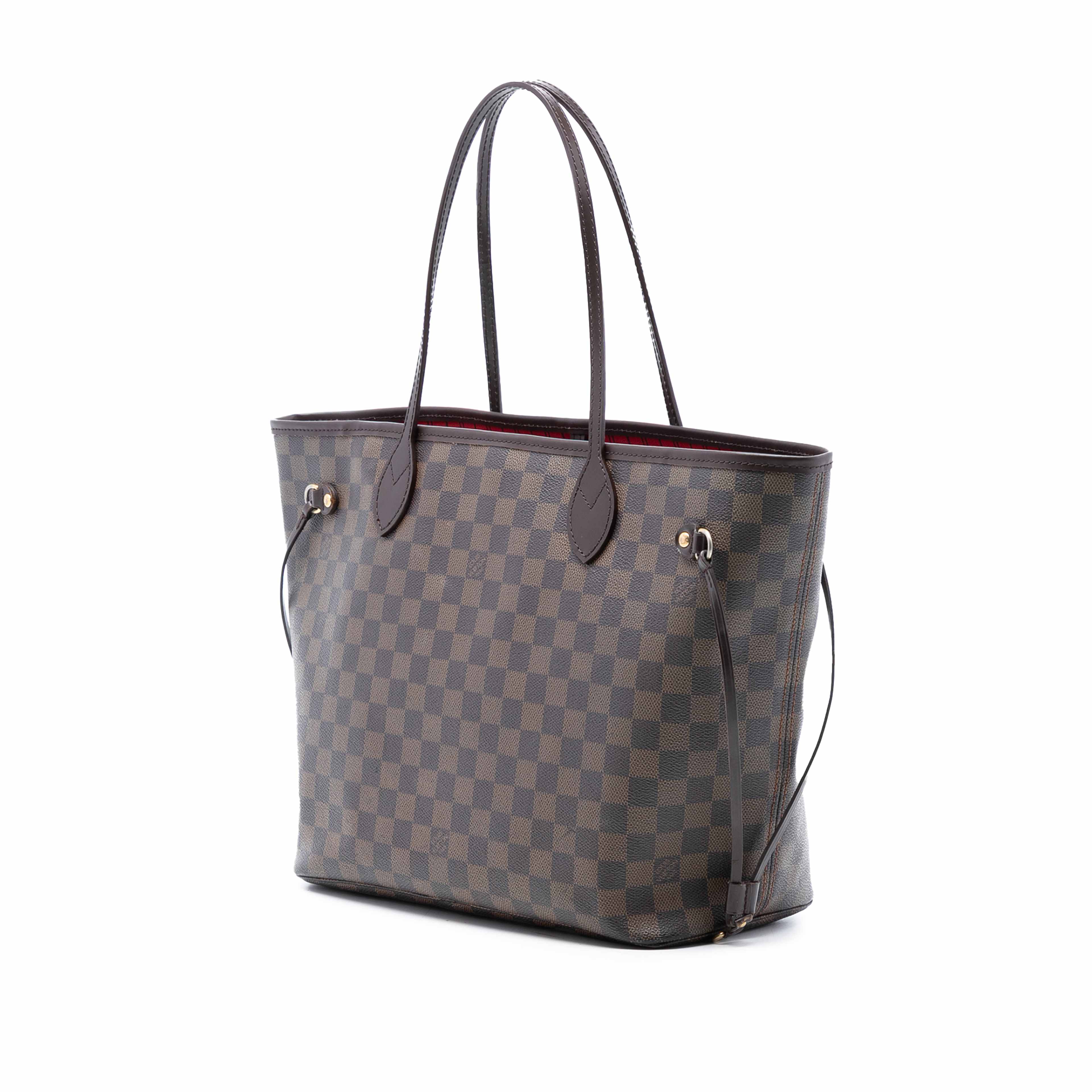 Louis Vuitton Damier Ebene Neverfull Mm, från Luxclusif, i färgen brown. Klicka för att öppna bilden i stort format