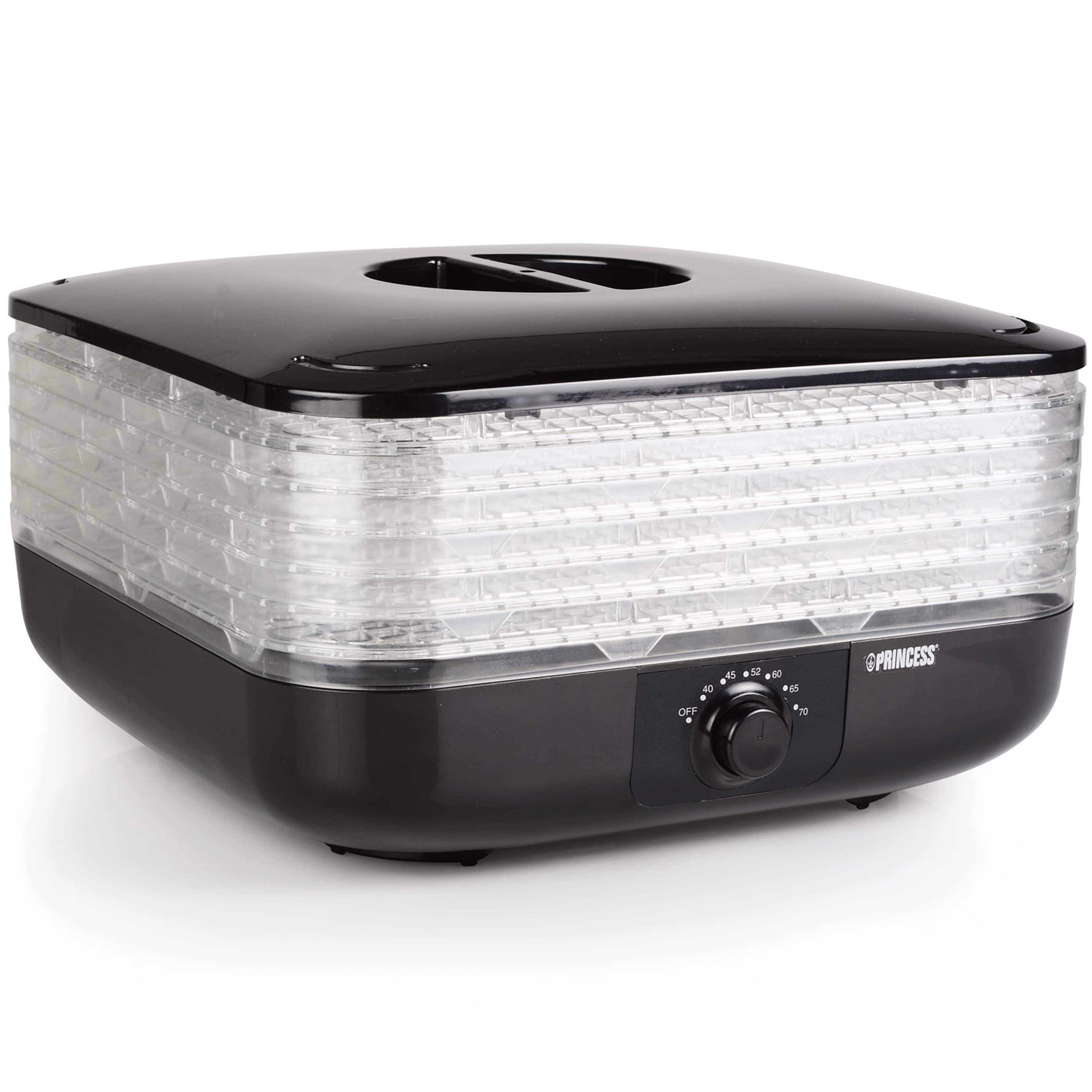 Svamptork I 6 Nivåer Termostat, från Princess, i färgen svart. Klicka för att öppna bilden i stort format