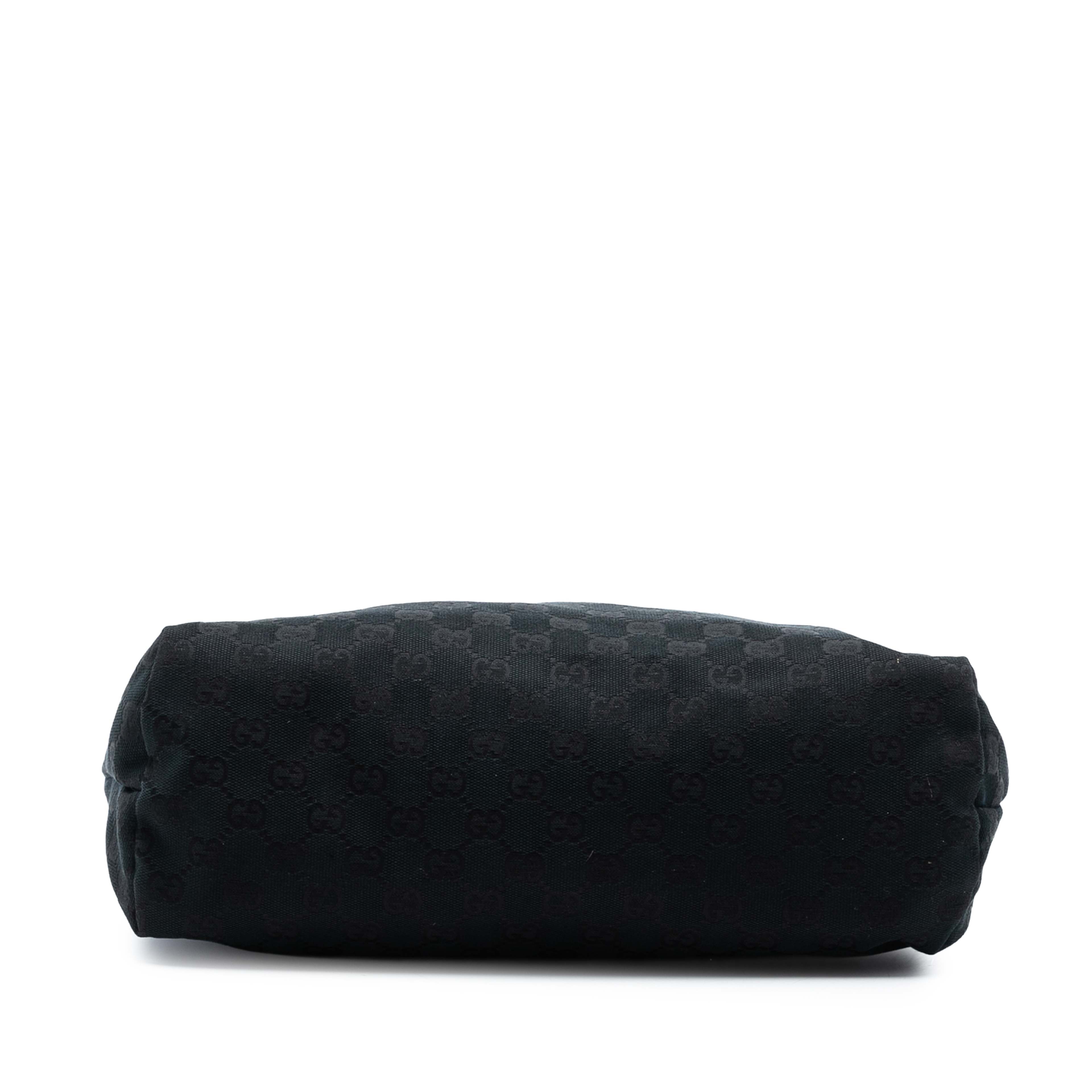 Gucci Gg Canvas Web Crossbody, från Luxclusif, i färgen black. Klicka för att öppna bilden i stort format