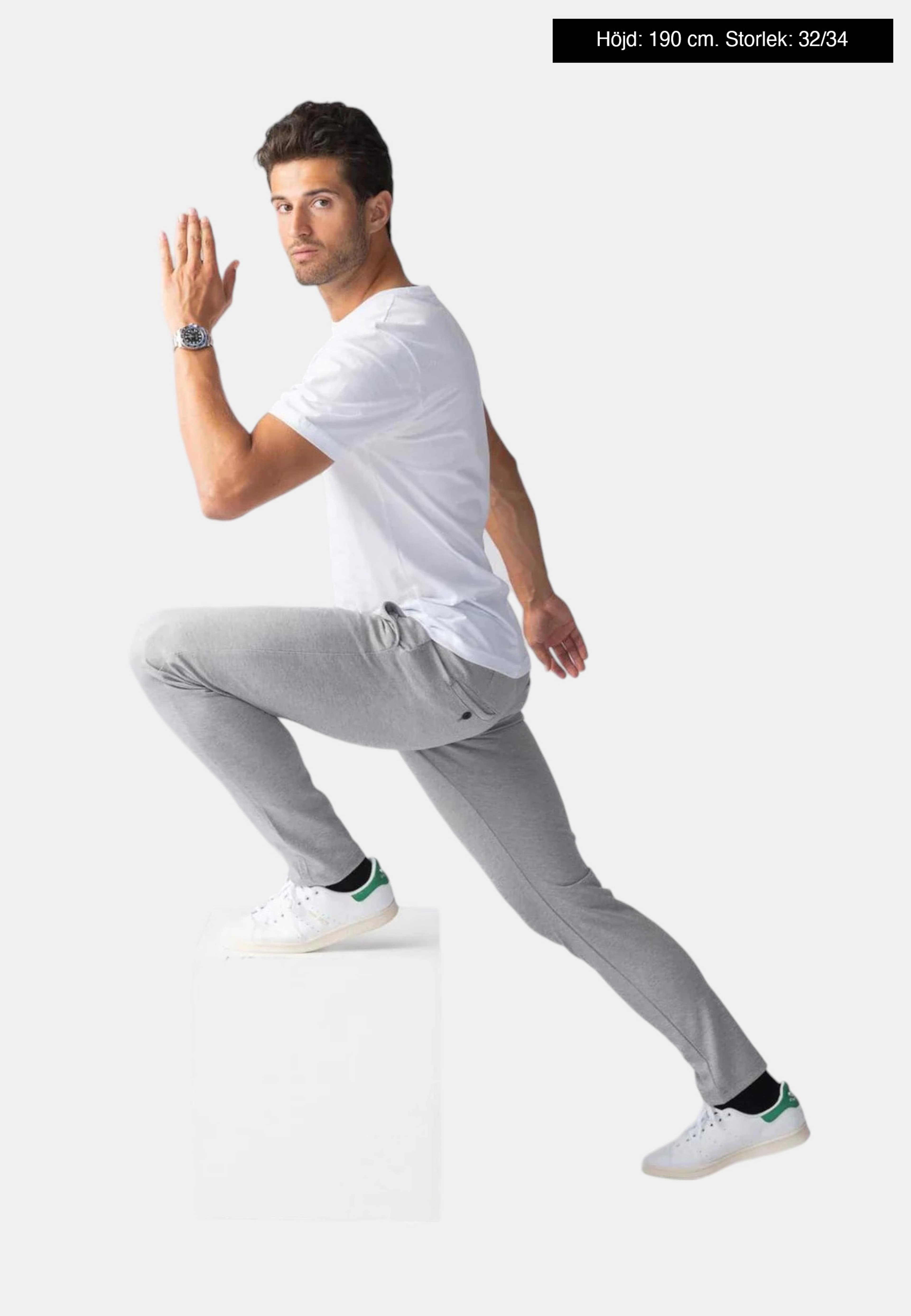 The Original Performance Pants, från TeeShoppen, i färgen grå. Klicka för att öppna bilden i stort format