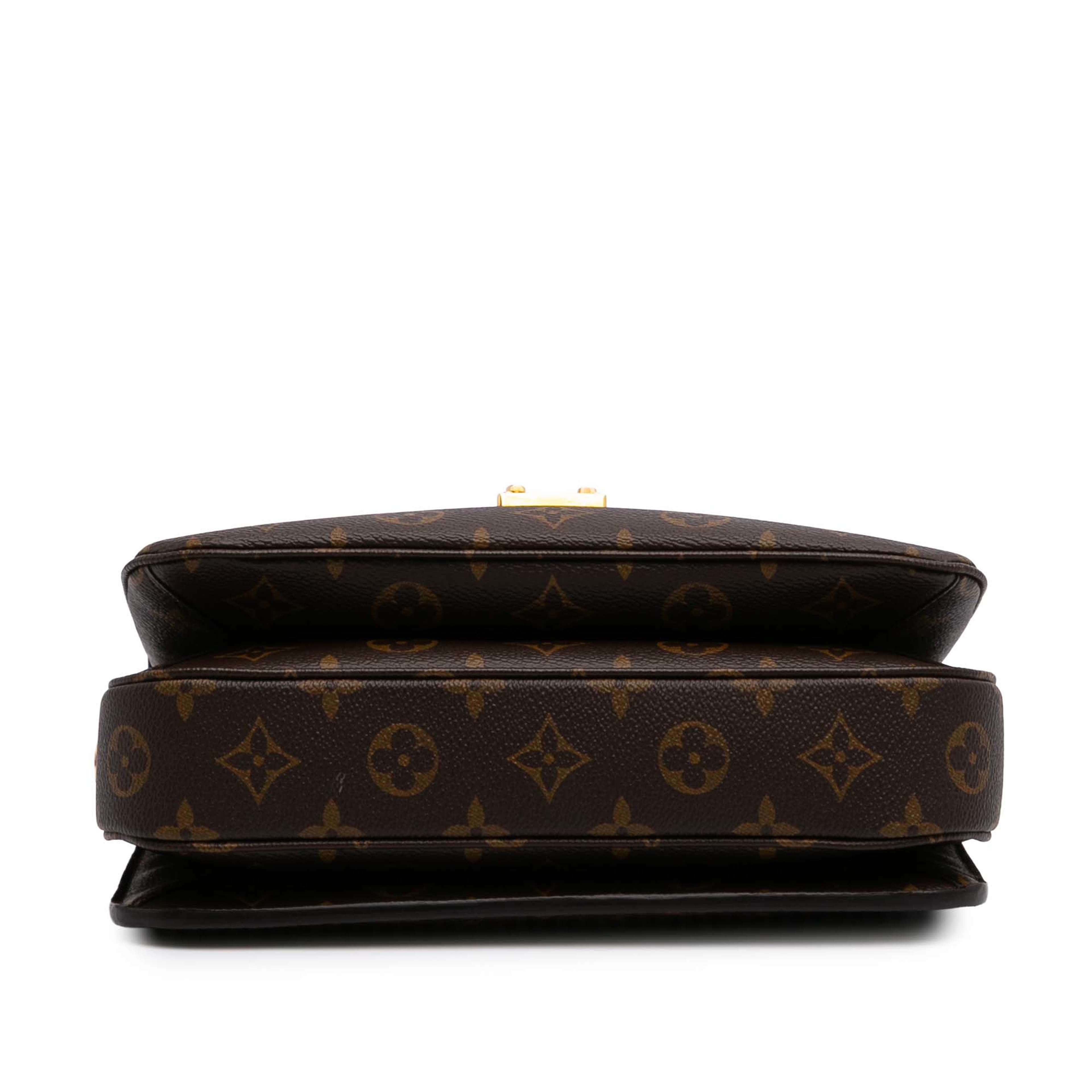 Louis Vuitton Monogram Pochette Metis, från Luxclusif, i färgen brown. Klicka för att öppna bilden i stort format