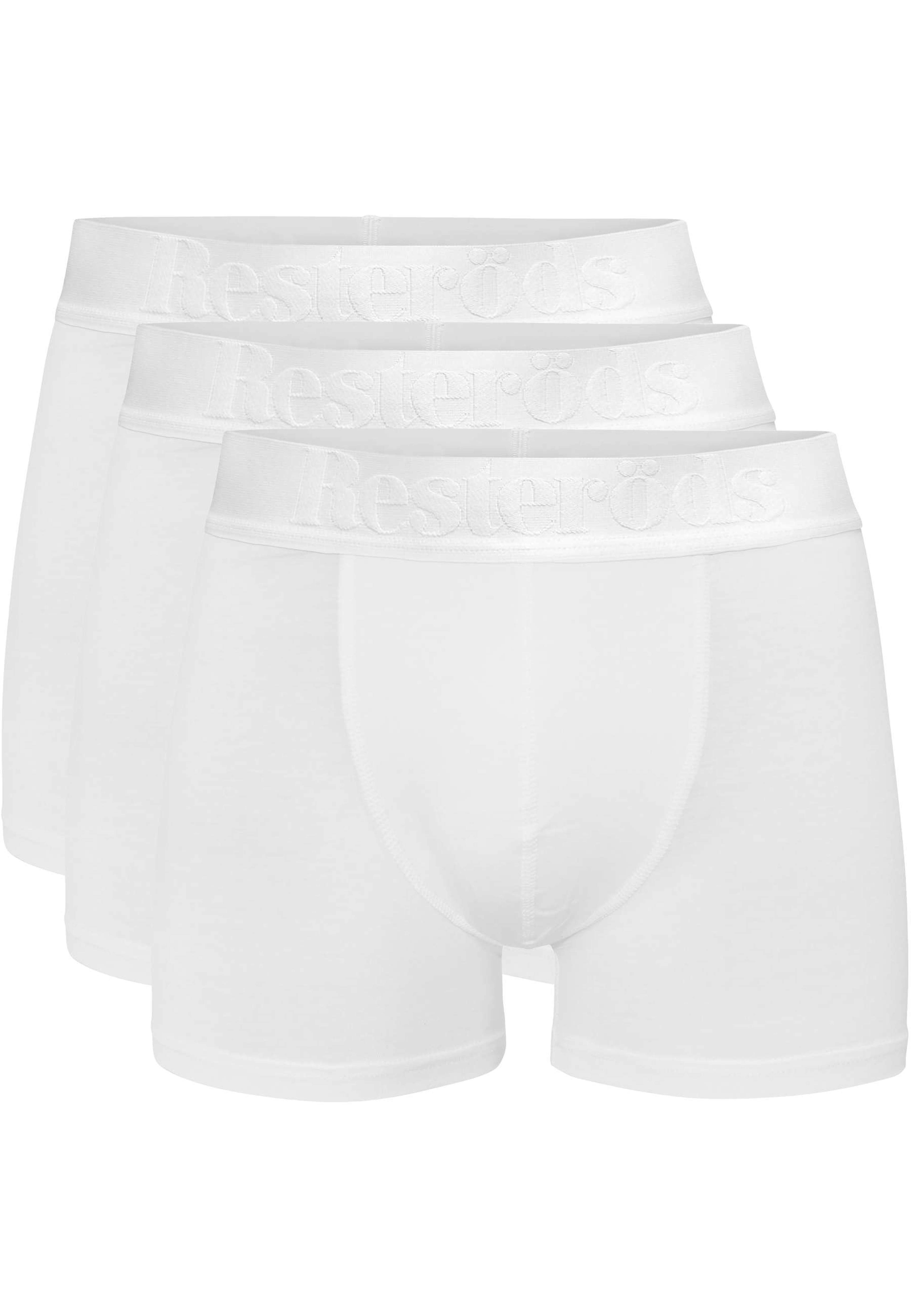 Bambu, Boxer "gunnar", 3-pack, från Resteröds, i färgen white. Klicka för att öppna bilden i stort format
