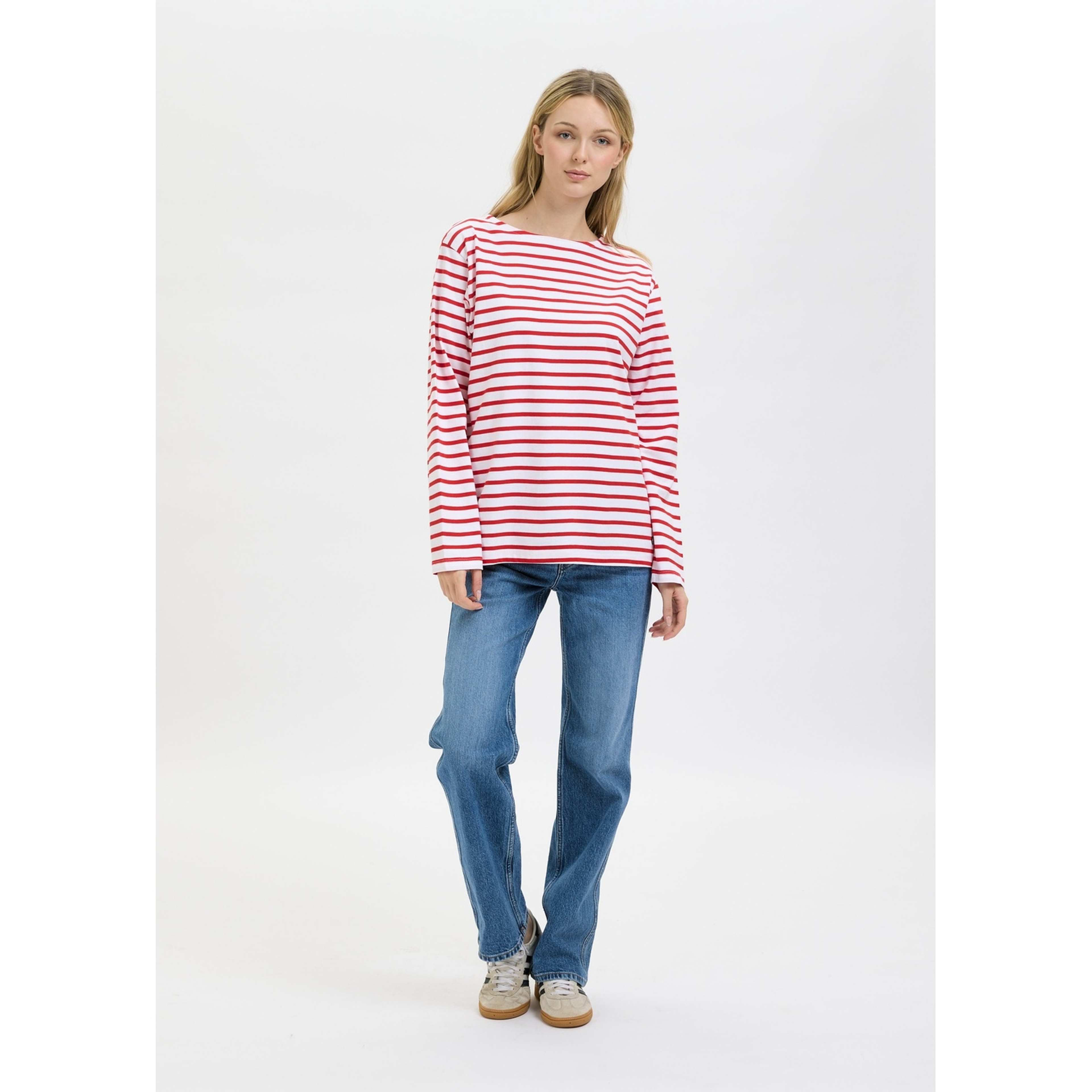 Marin Rand Vit Röd Unisex
