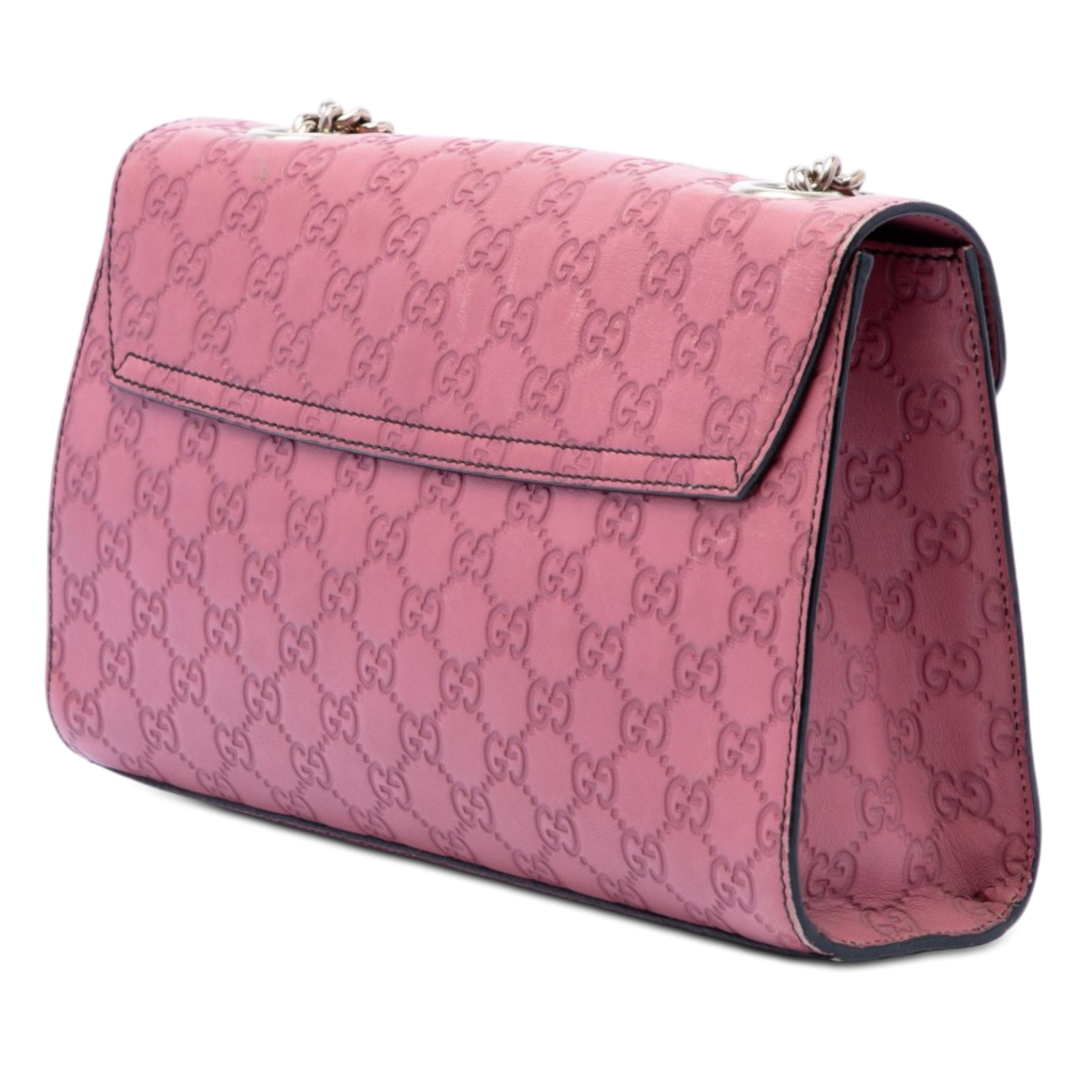 Gucci Medium Guccissima Emily Shoulder Bag, från Luxclusif, i färgen purpur. Klicka för att öppna bilden i stort format