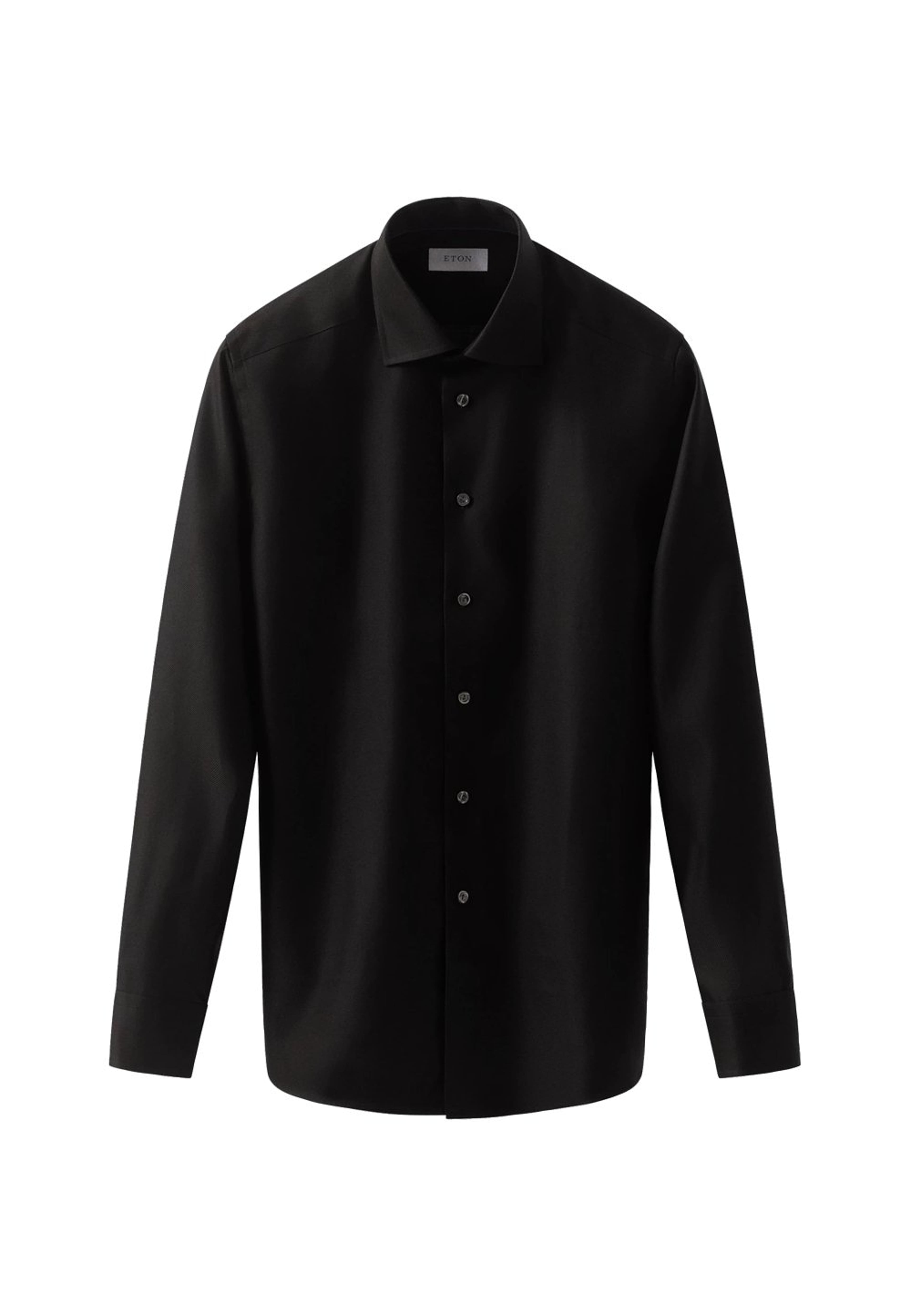 Skjorta I Texturerad Twill Contemporary Fit