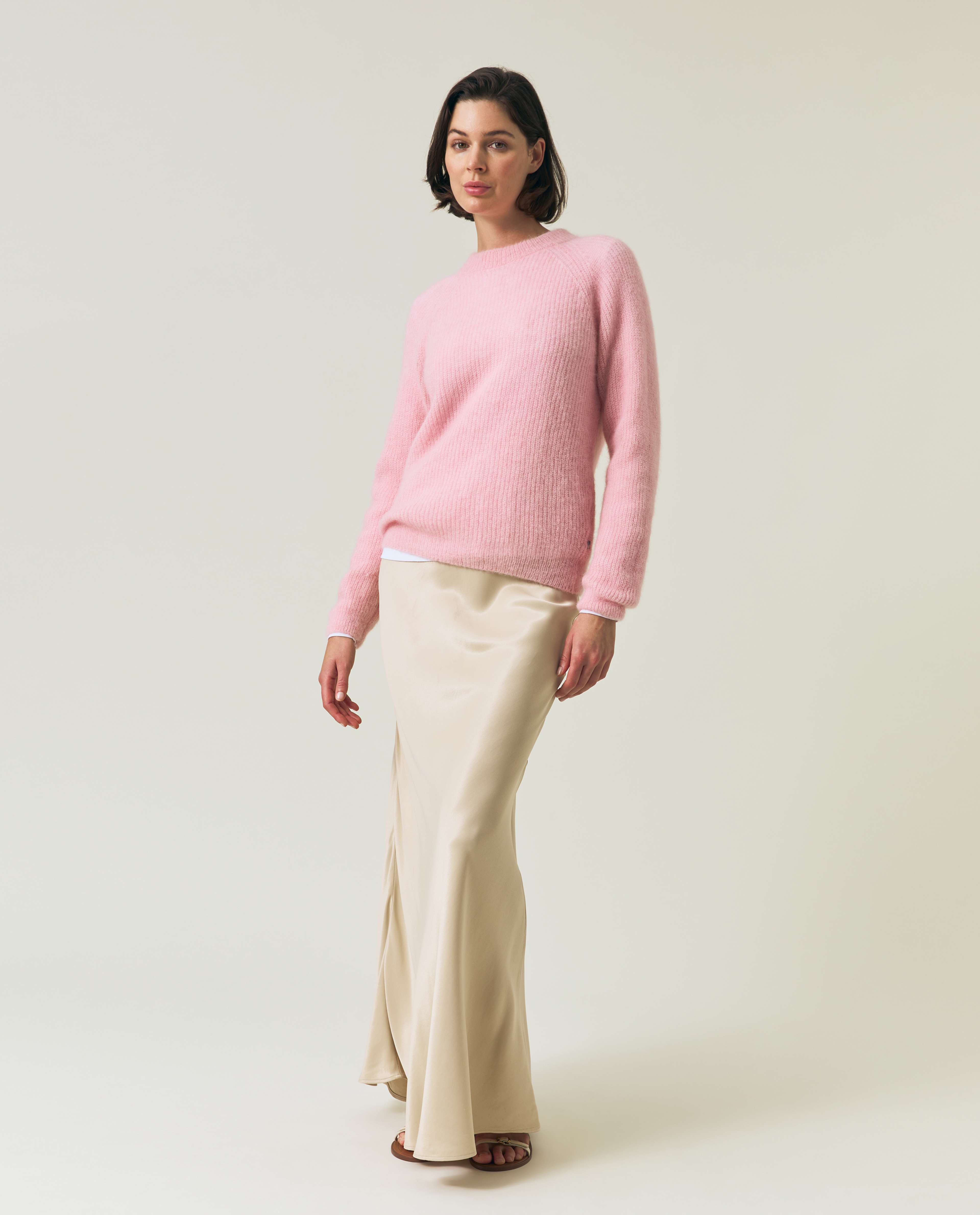 Alpaca Blend Raglan Sweater