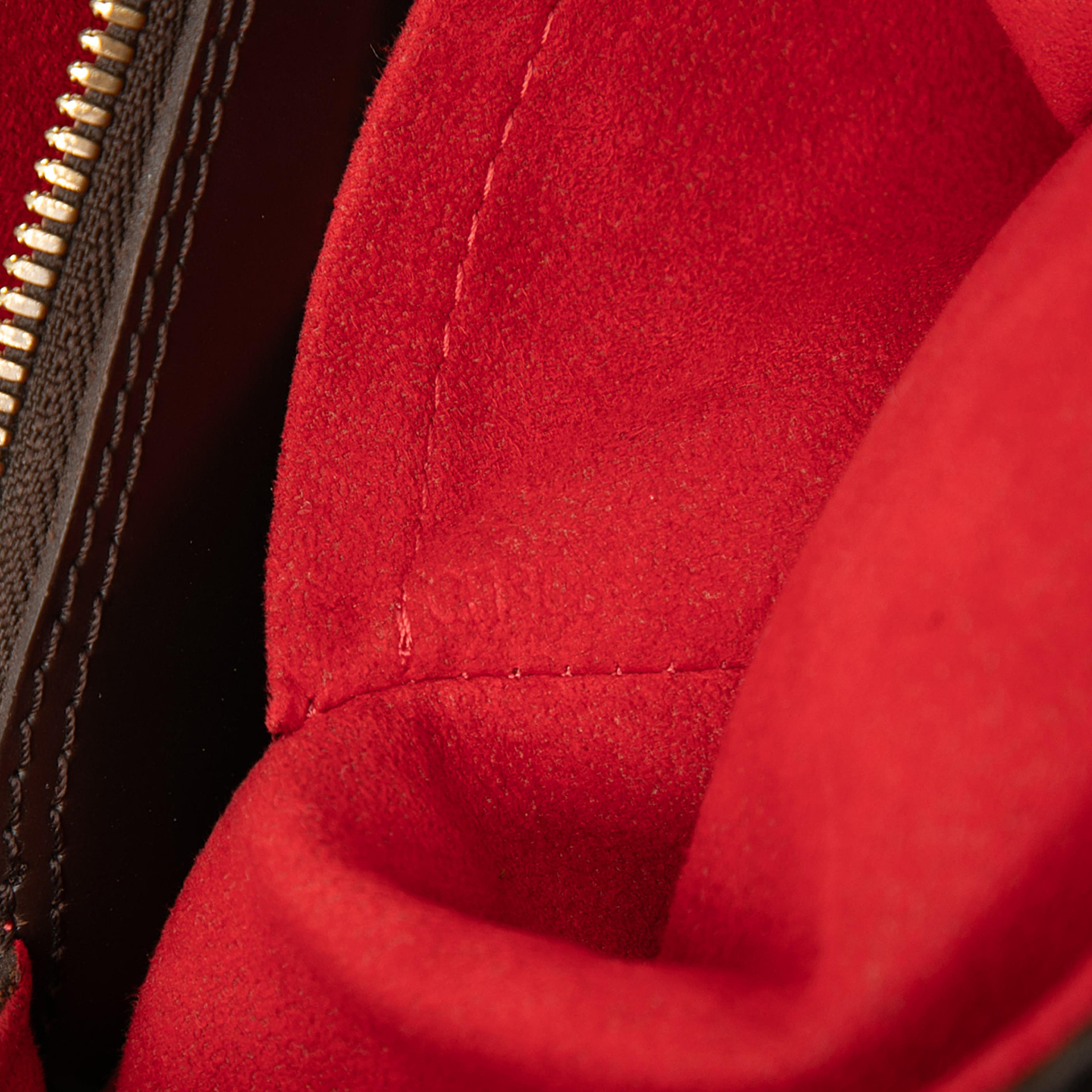 Louis Vuitton Damier Ebene Sistina Gm, från Luxclusif, i färgen brown. Klicka för att öppna bilden i stort format