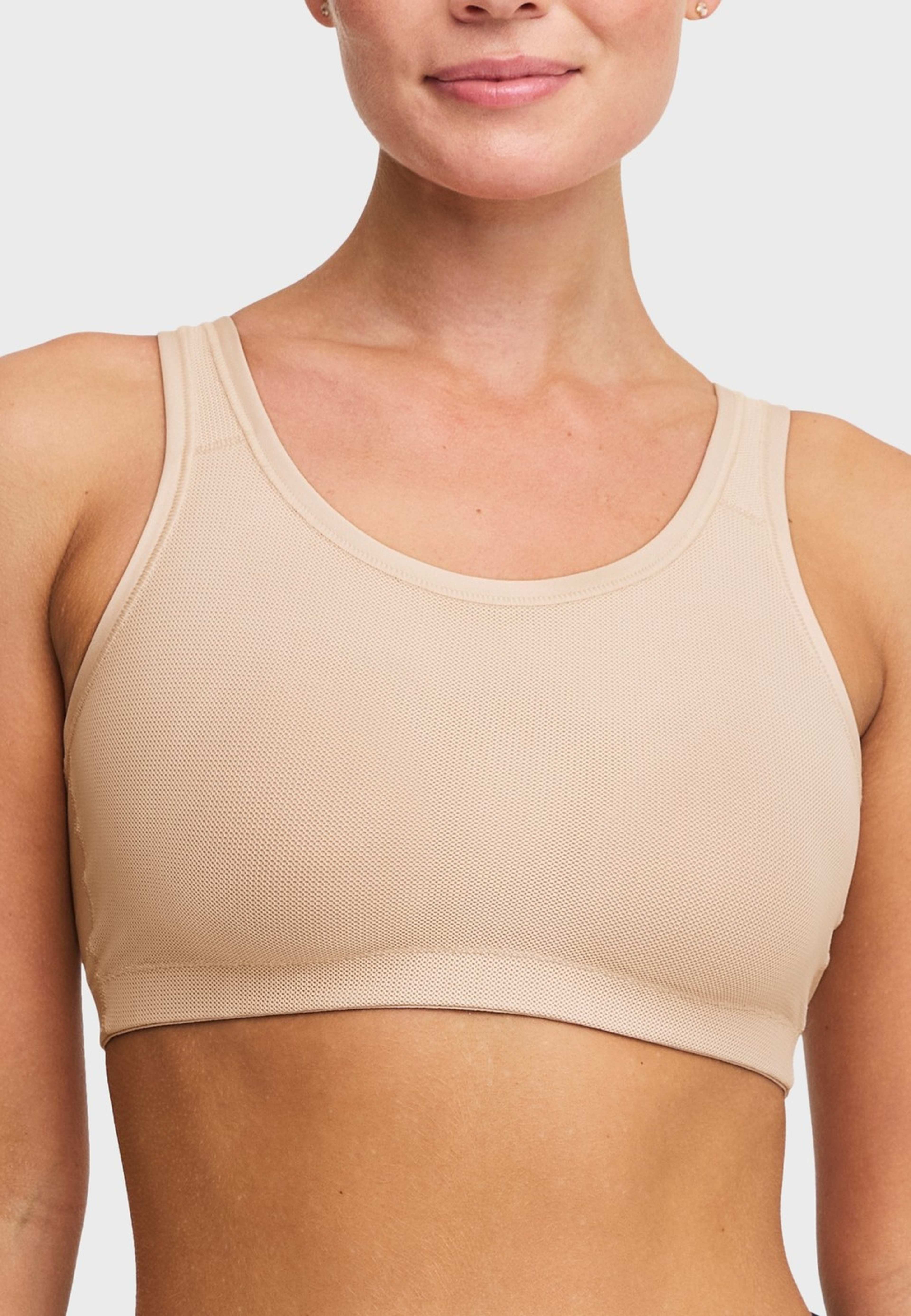 Core Sport-bh, från Swegmark, i färgen beige. Klicka för att öppna bilden i stort format