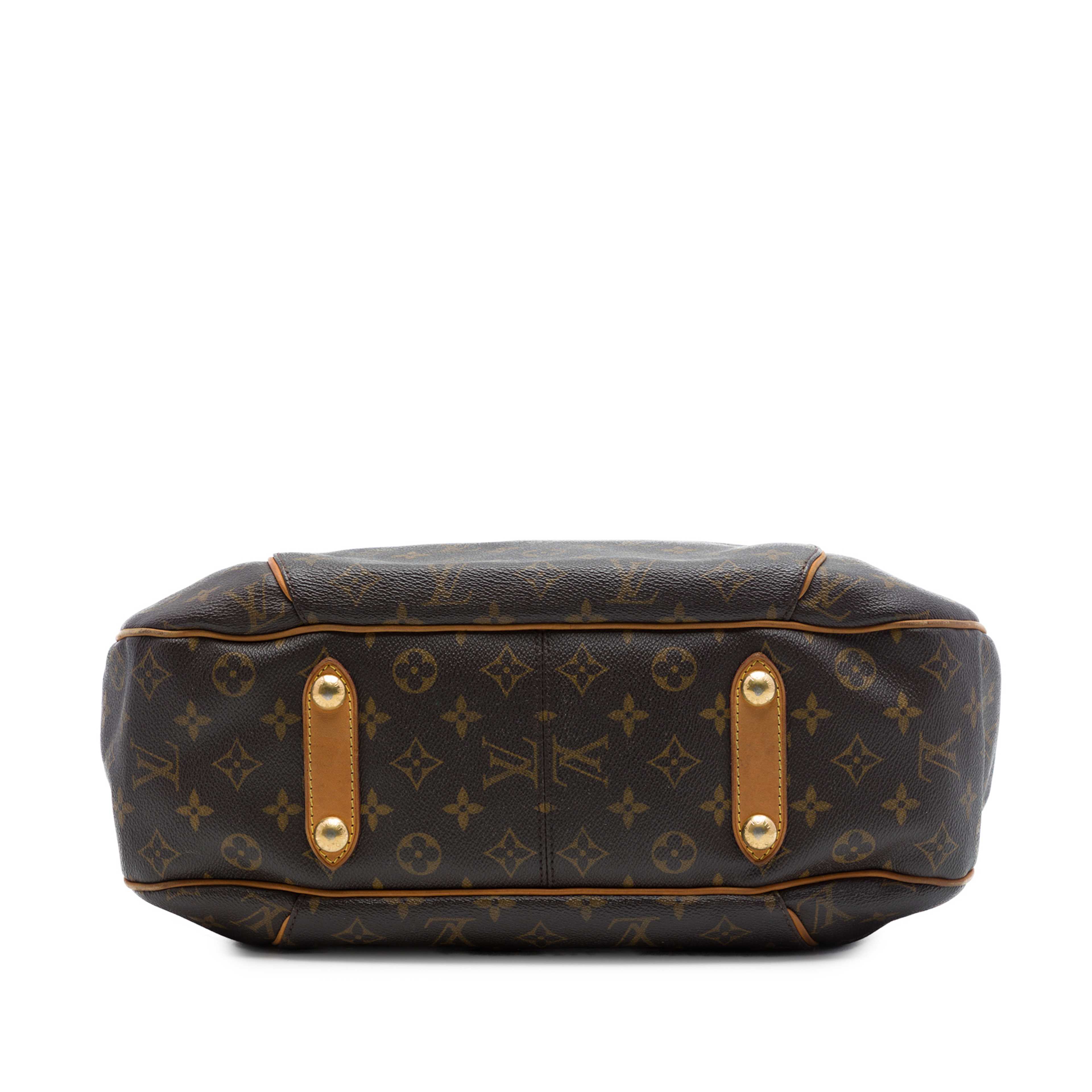Louis Vuitton Monogram Galliera Pm, från Luxclusif, i färgen brun. Klicka för att öppna bilden i stort format