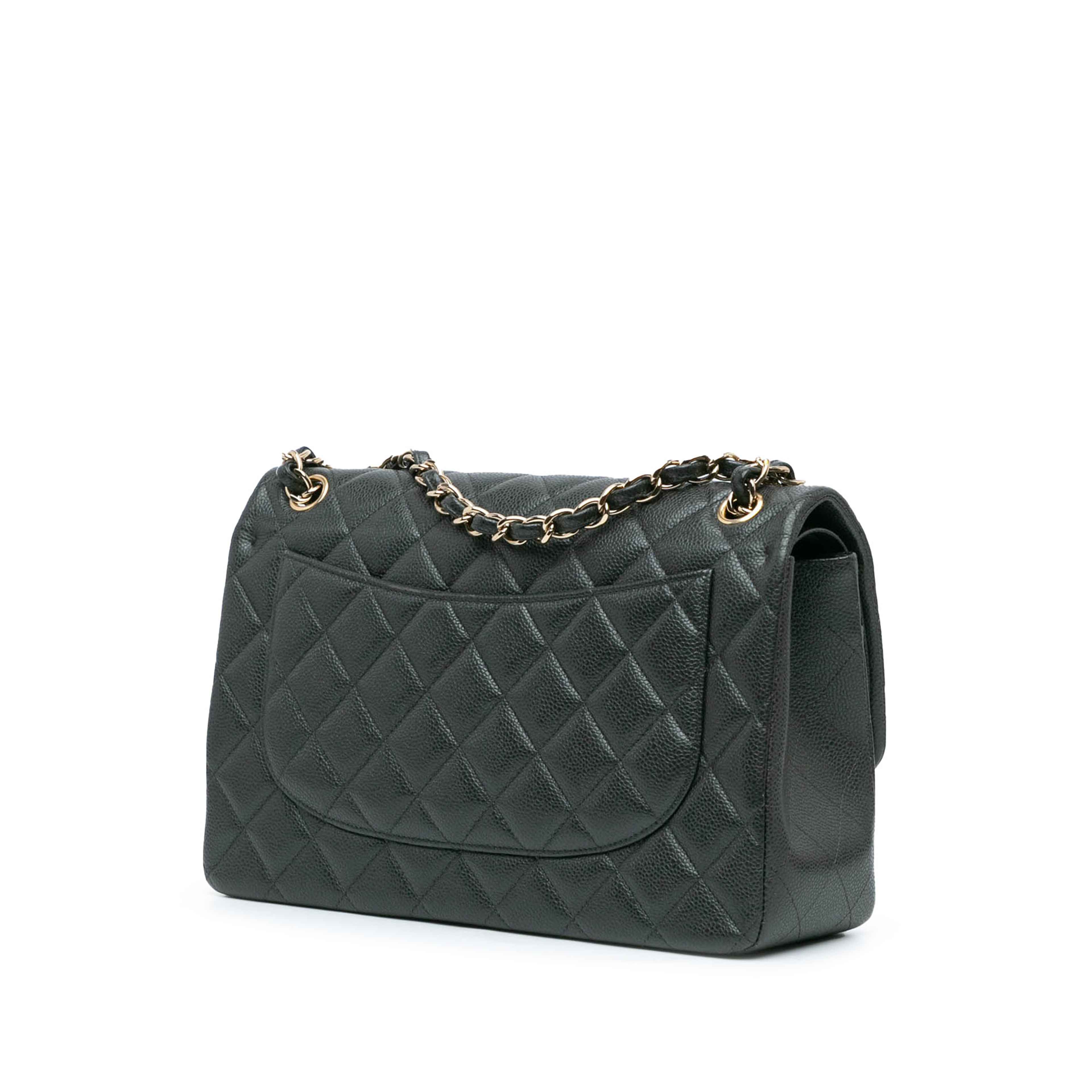 Chanel Jumbo Classic Caviar Double Flap