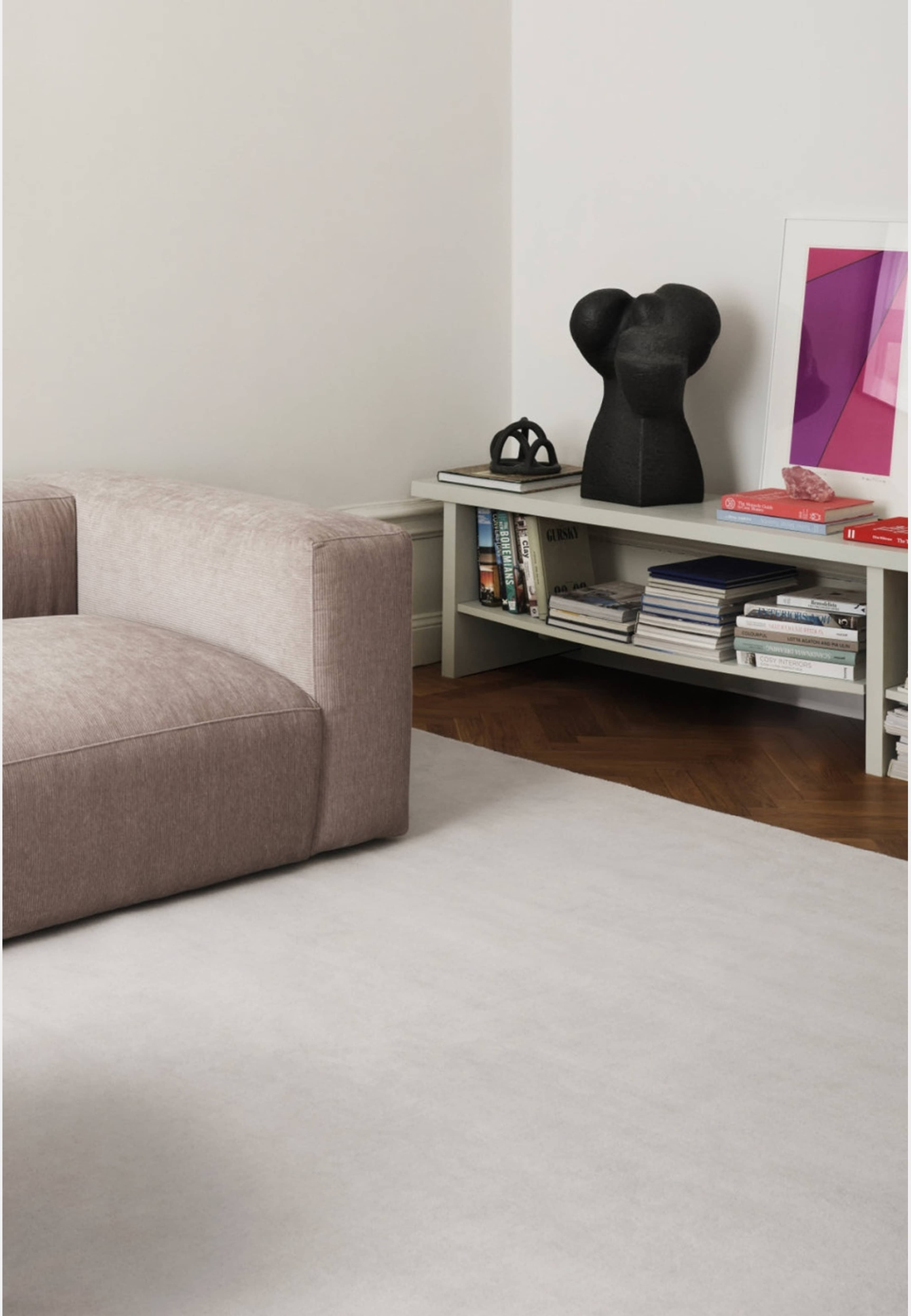 Solid Wool Ullmatta Bone White, från Layered, i färgen bone white. Klicka för att öppna bilden i stort format