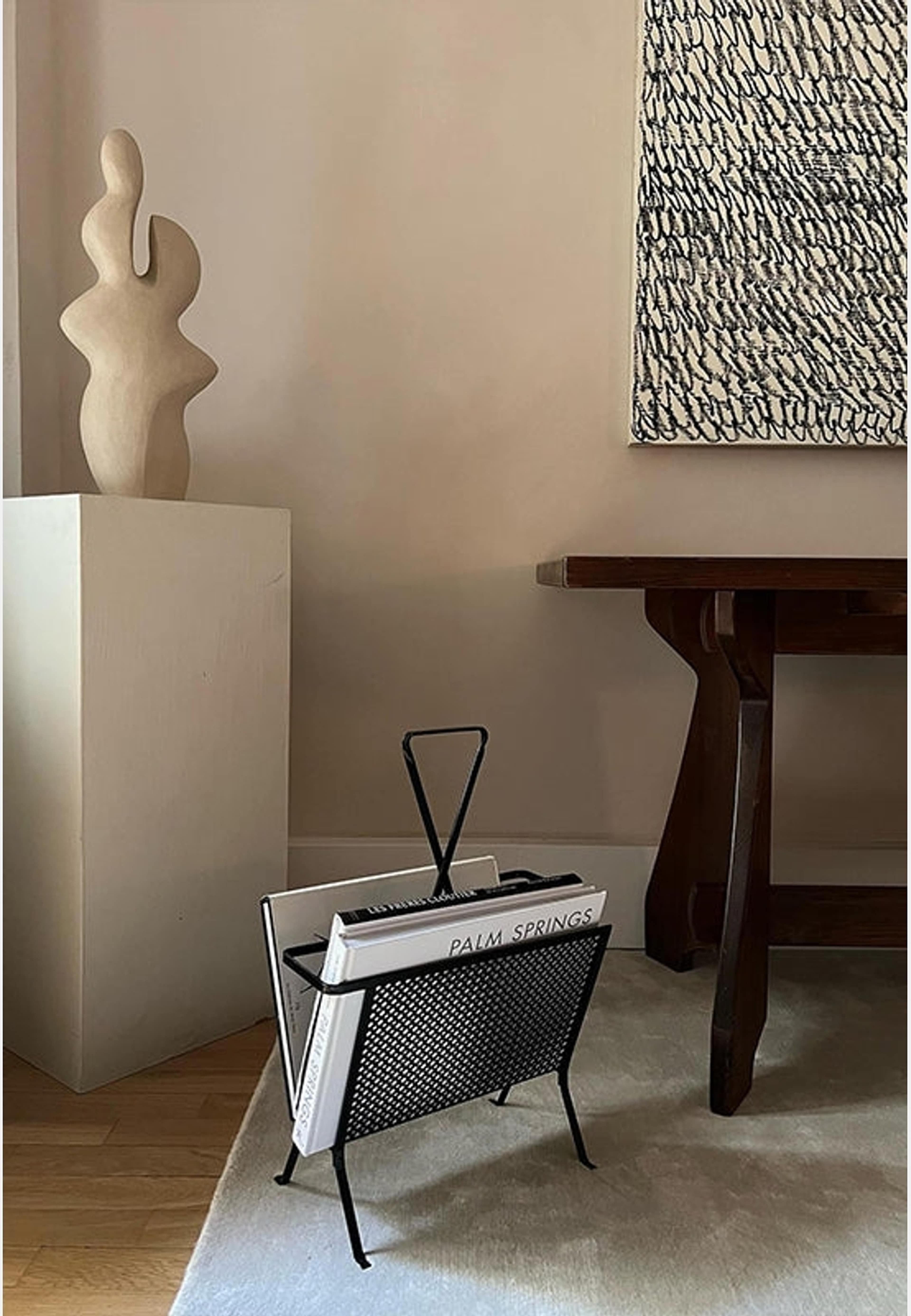 Solid Wool Ullmatta Bone White, från Layered, i färgen bone white. Klicka för att öppna bilden i stort format