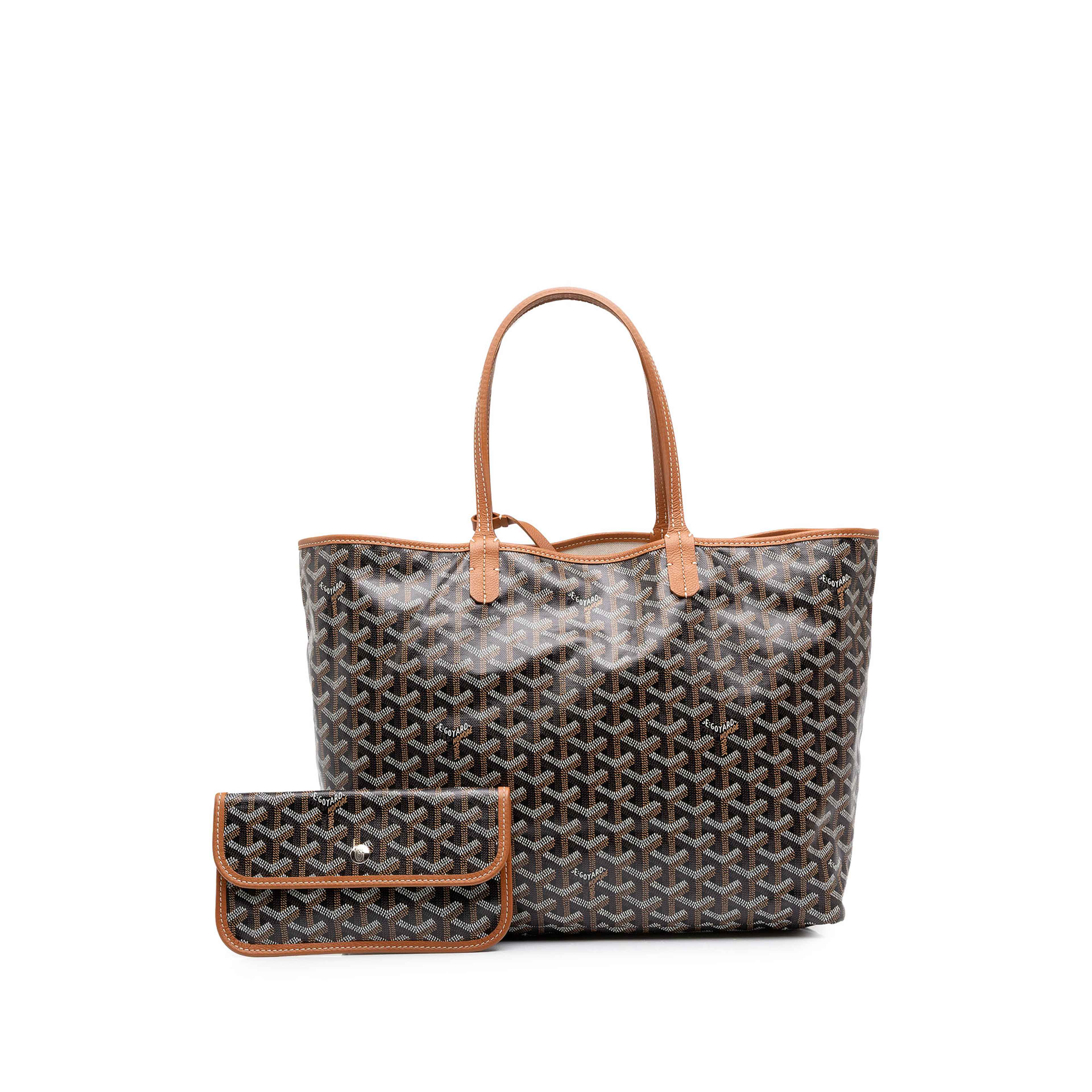 Goyard Goyardine Saint Louis Pm, från Luxclusif, i färgen svart. Klicka för att öppna bilden i stort format